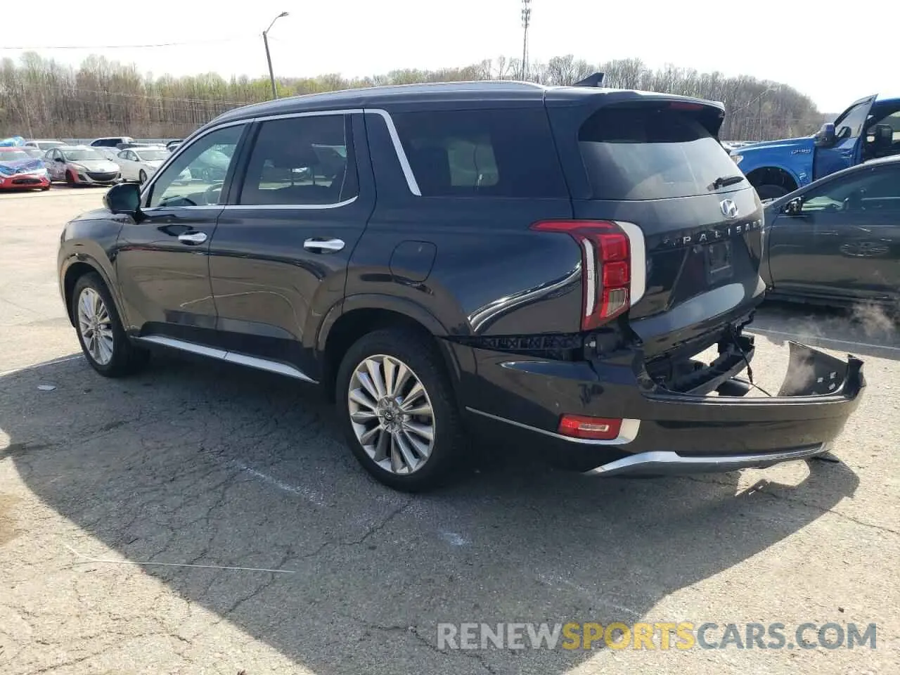 2 Фотография поврежденного автомобиля KM8R5DHE8LU161267 HYUNDAI PALISADE 2020