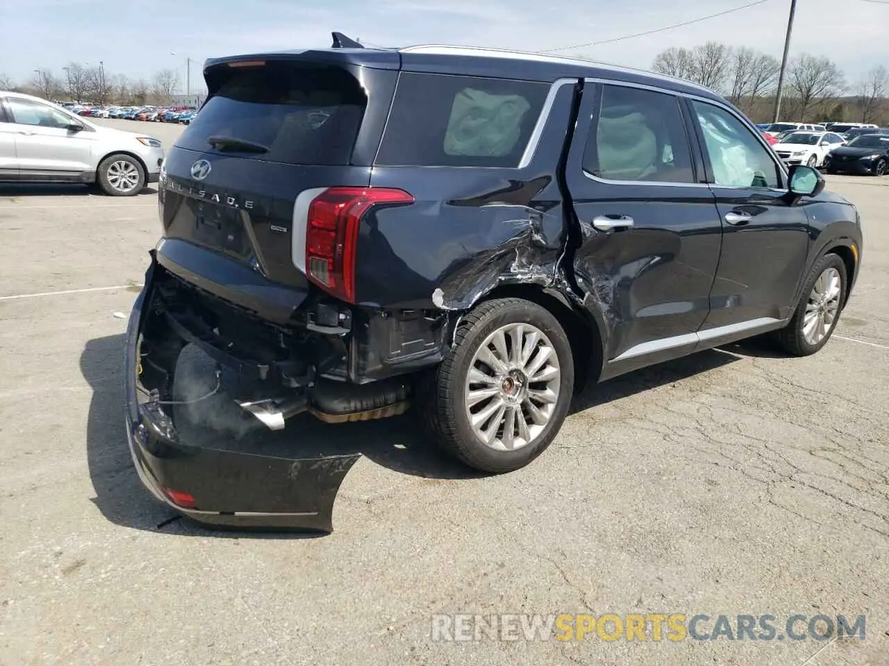 3 Фотография поврежденного автомобиля KM8R5DHE8LU161267 HYUNDAI PALISADE 2020
