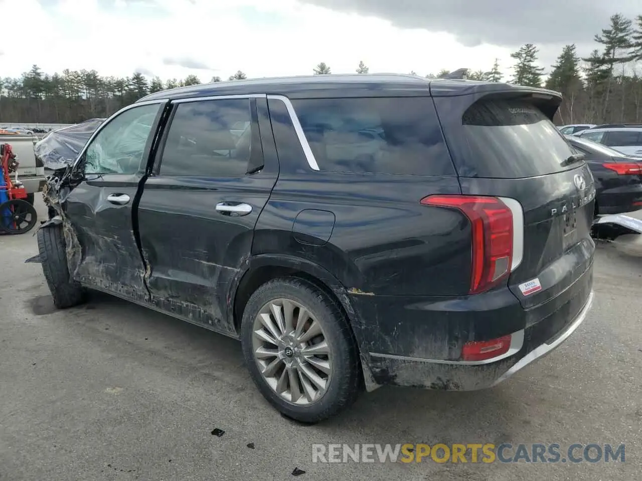 2 Фотография поврежденного автомобиля KM8R5DHE9LU111896 HYUNDAI PALISADE 2020