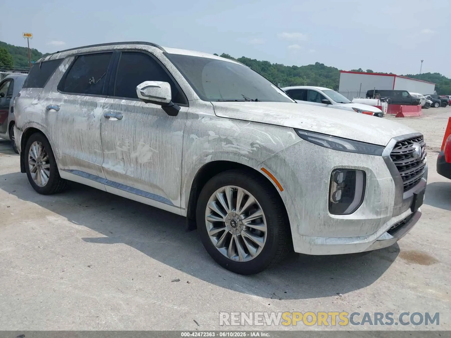 1 Photograph of a damaged car KM8R5DHE9LU135812 HYUNDAI PALISADE 2020