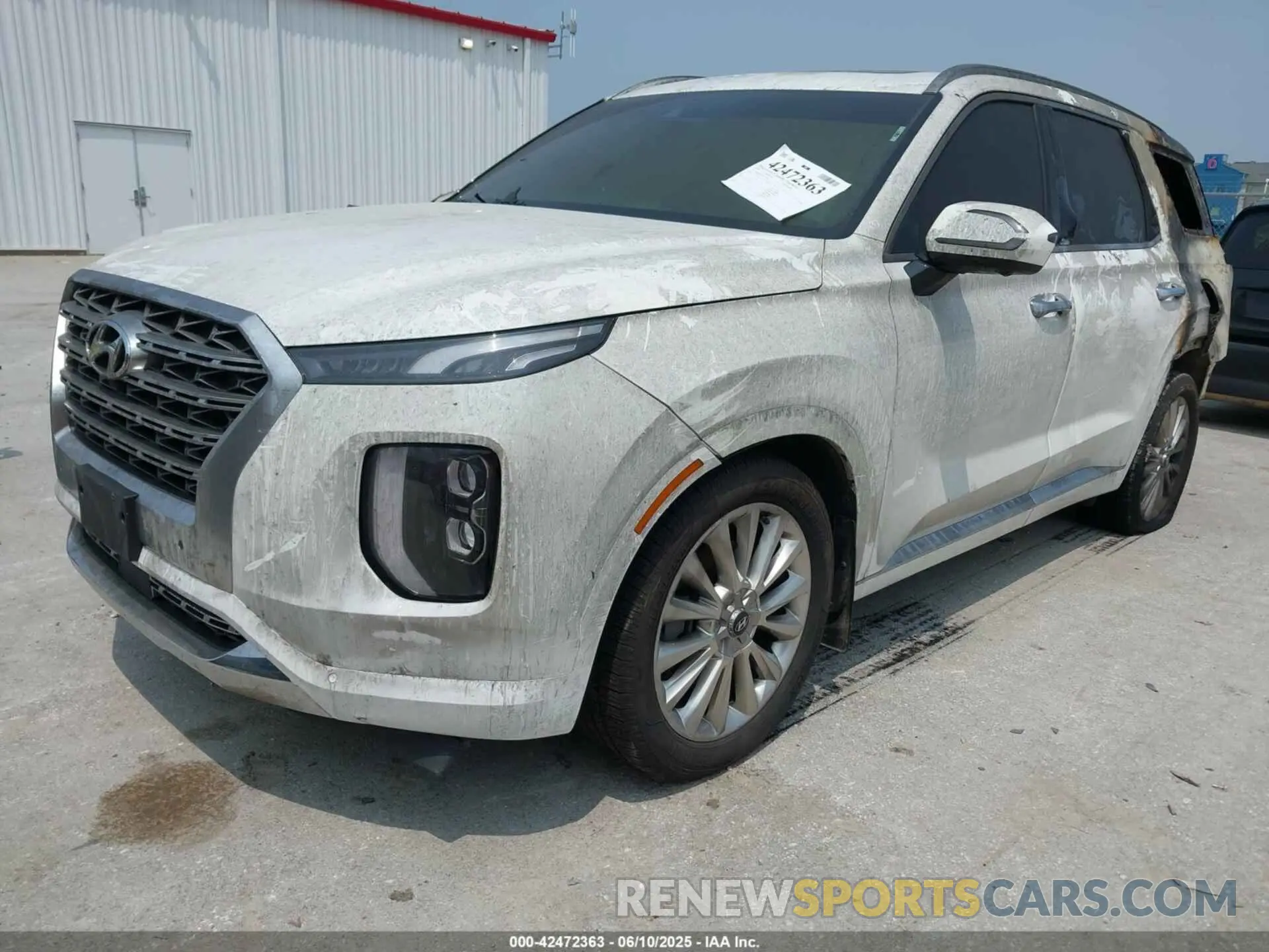 2 Photograph of a damaged car KM8R5DHE9LU135812 HYUNDAI PALISADE 2020