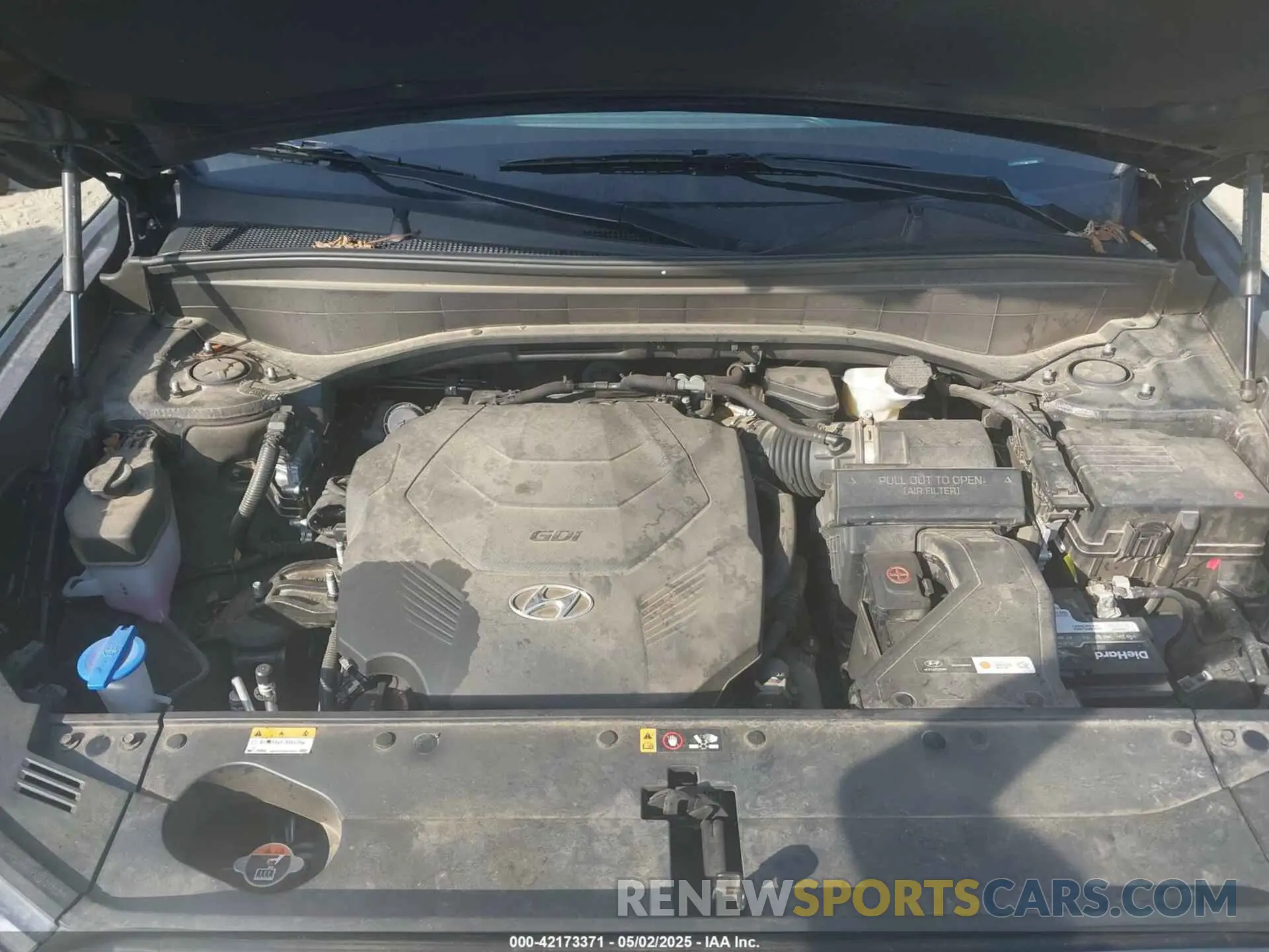 10 Фотография поврежденного автомобиля KM8R14HE6MU330683 HYUNDAI PALISADE 2021