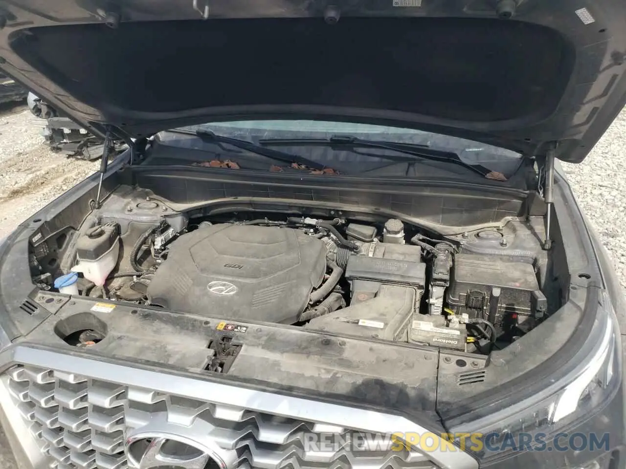 13 Photograph of a damaged car KM8R14HEXMU281987 HYUNDAI PALISADE 2021