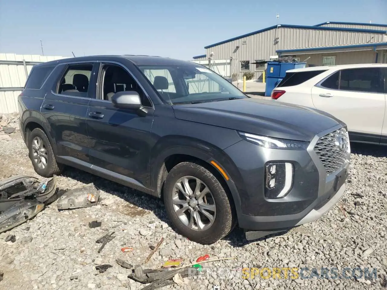 4 Photograph of a damaged car KM8R14HEXMU281987 HYUNDAI PALISADE 2021