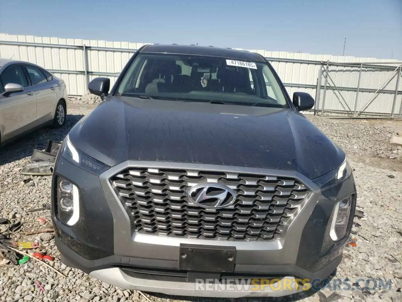 5 Photograph of a damaged car KM8R14HEXMU281987 HYUNDAI PALISADE 2021