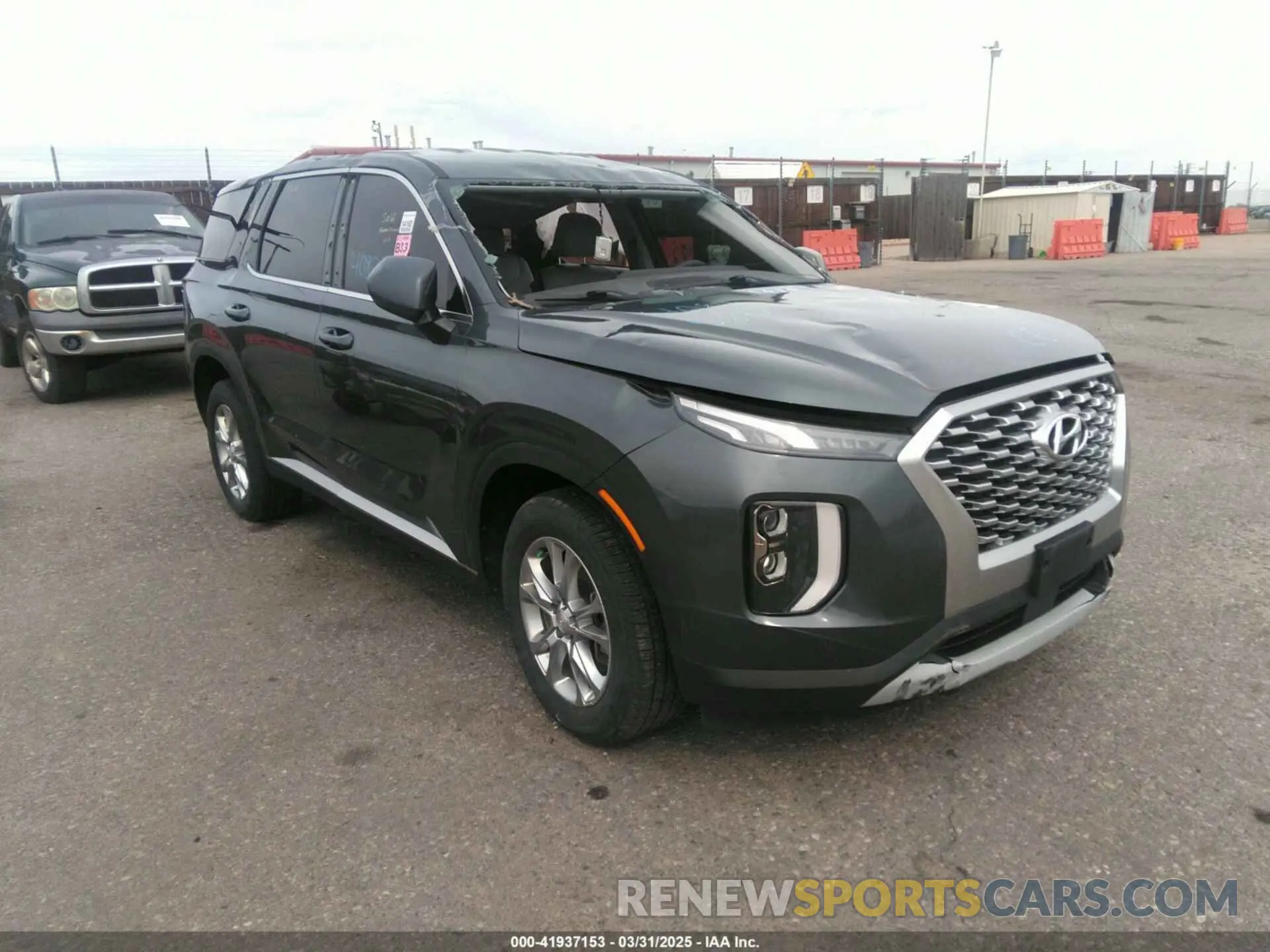 1 Фотография поврежденного автомобиля KM8R1DHE3MU272810 HYUNDAI PALISADE 2021
