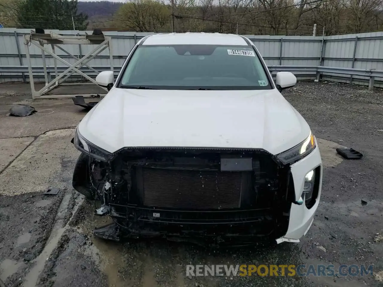 5 Фотография поврежденного автомобиля KM8R1DHEXMU213222 HYUNDAI PALISADE 2021
