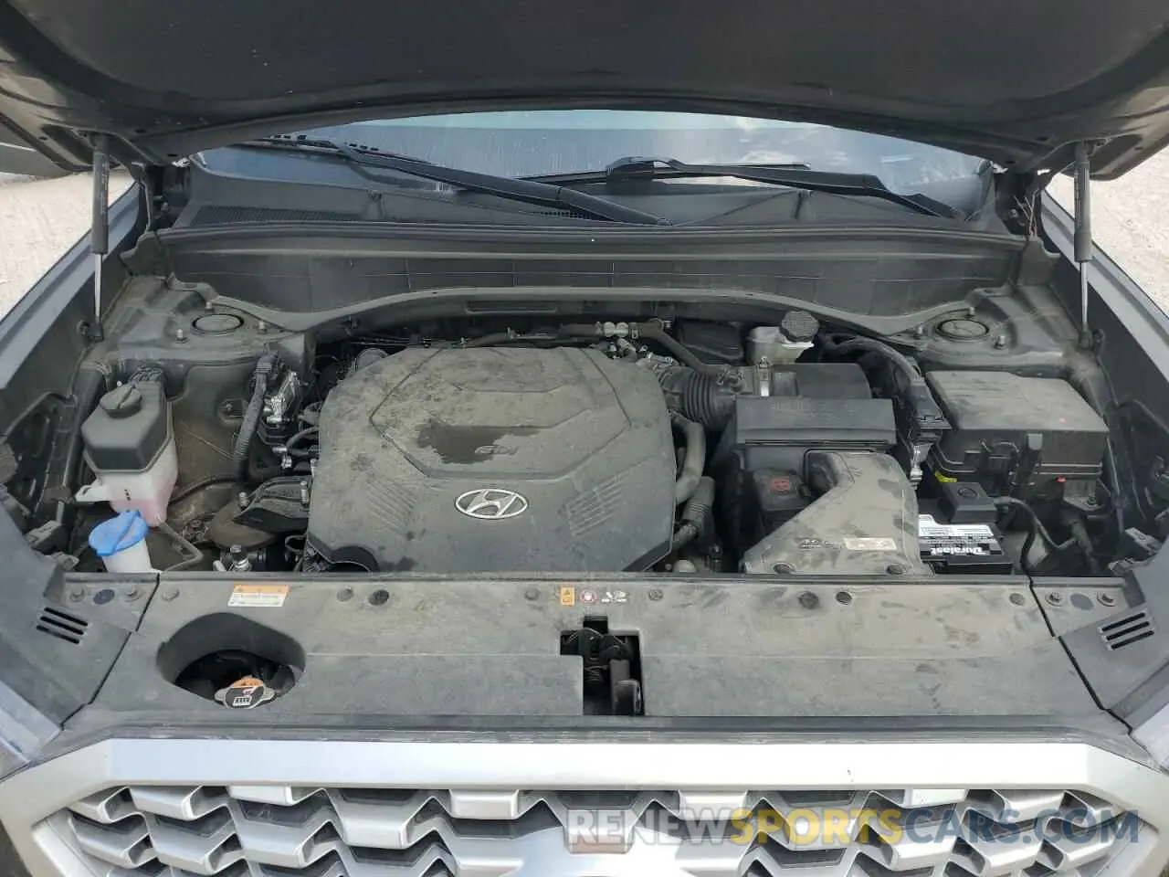 12 Photograph of a damaged car KM8R24HE0MU296849 HYUNDAI PALISADE 2021