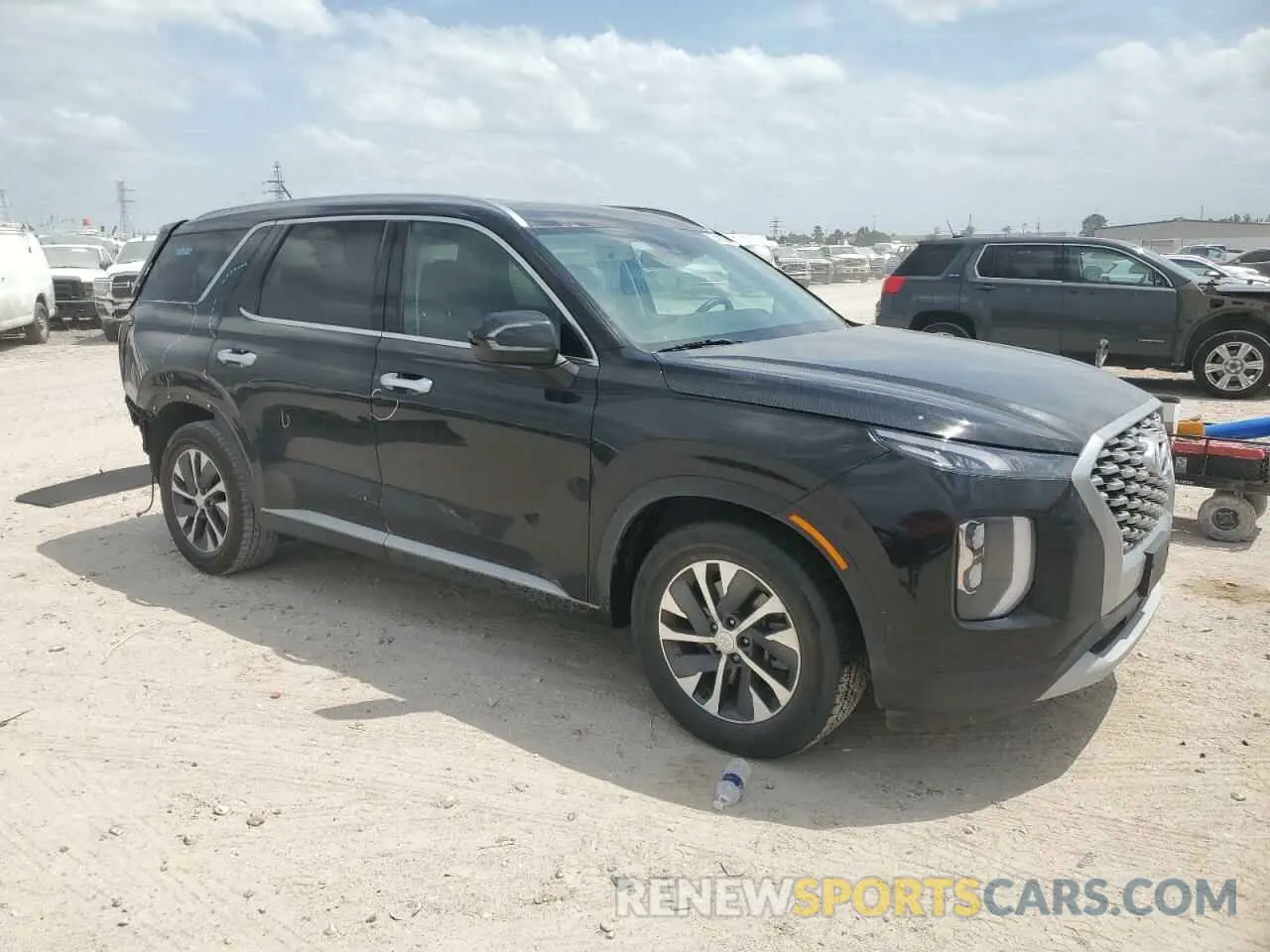 4 Photograph of a damaged car KM8R24HE0MU296849 HYUNDAI PALISADE 2021