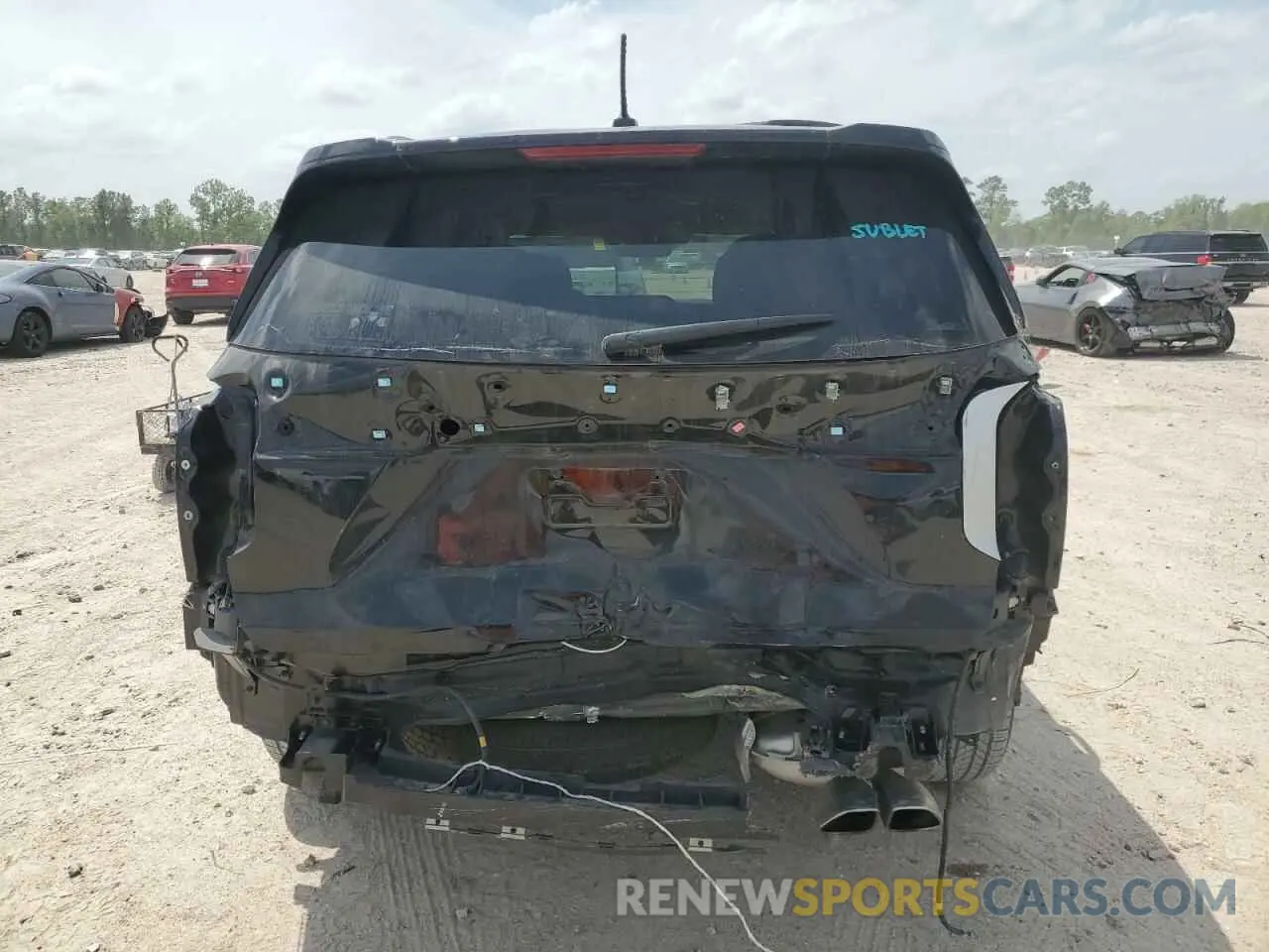 6 Photograph of a damaged car KM8R24HE0MU296849 HYUNDAI PALISADE 2021