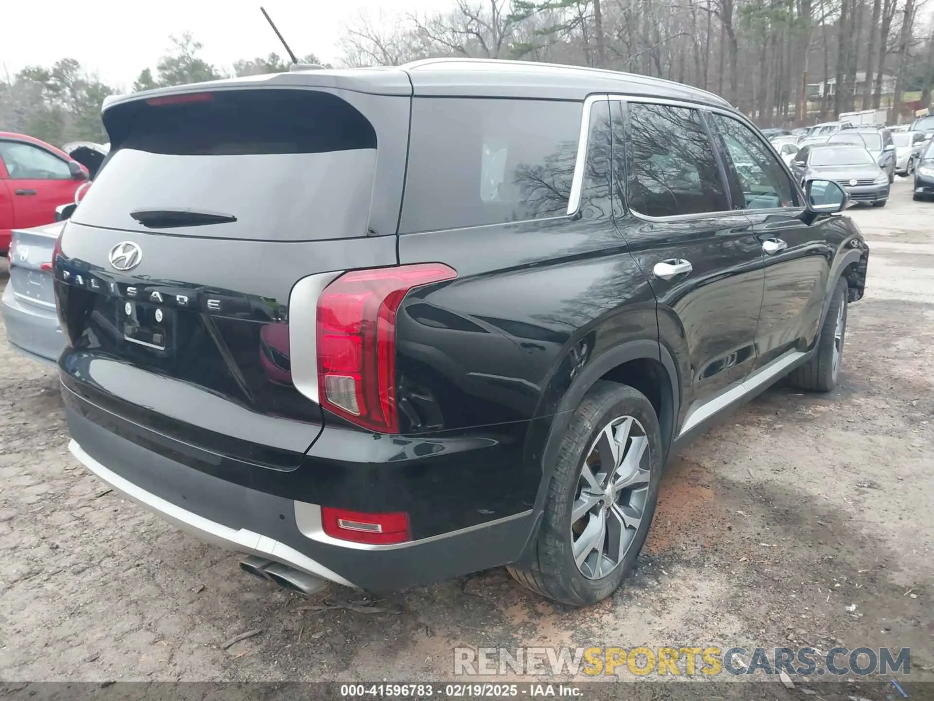 4 Фотография поврежденного автомобиля KM8R34HE0MU240956 HYUNDAI PALISADE 2021