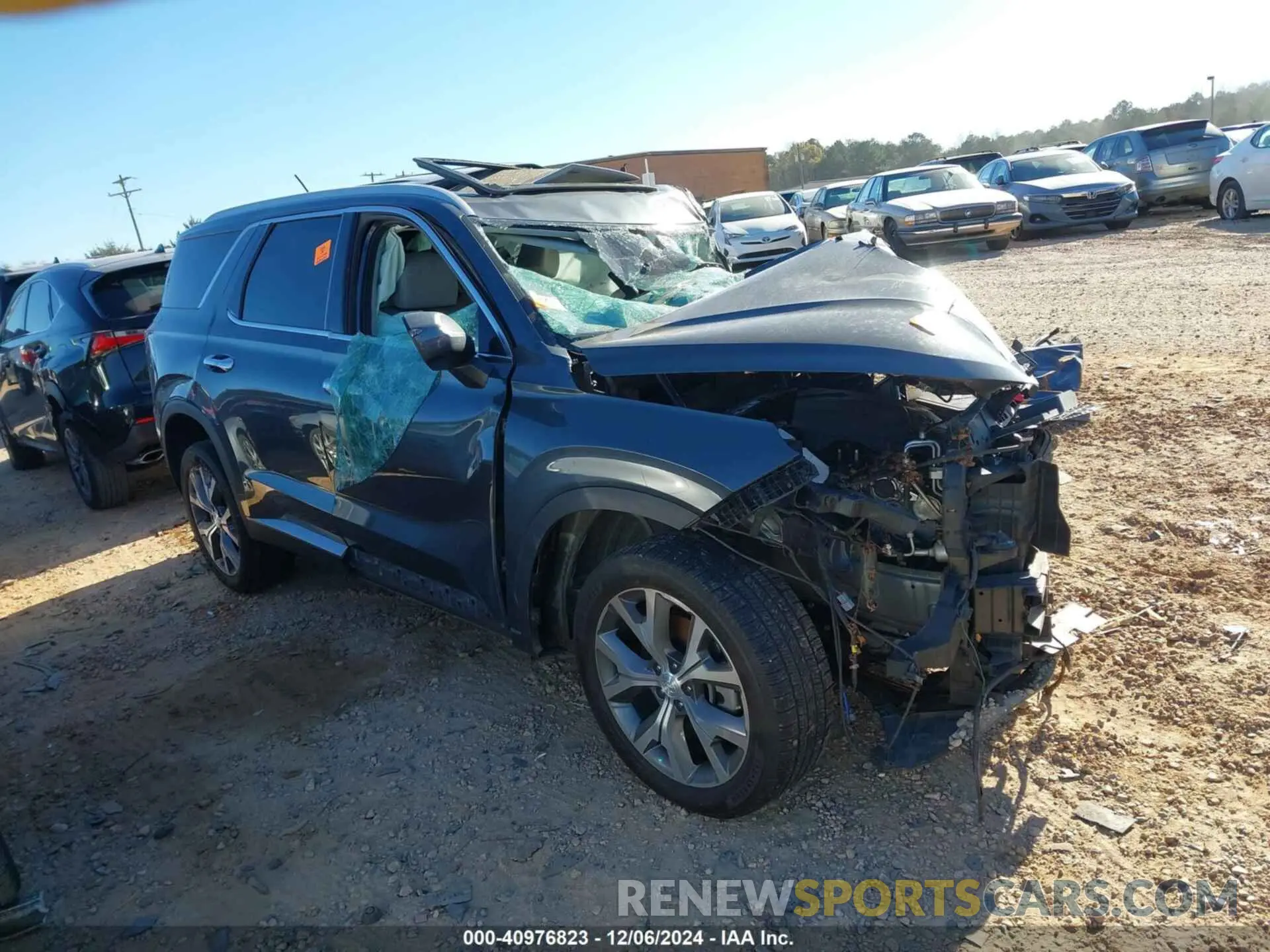 1 Фотография поврежденного автомобиля KM8R34HE0MU259880 HYUNDAI PALISADE 2021