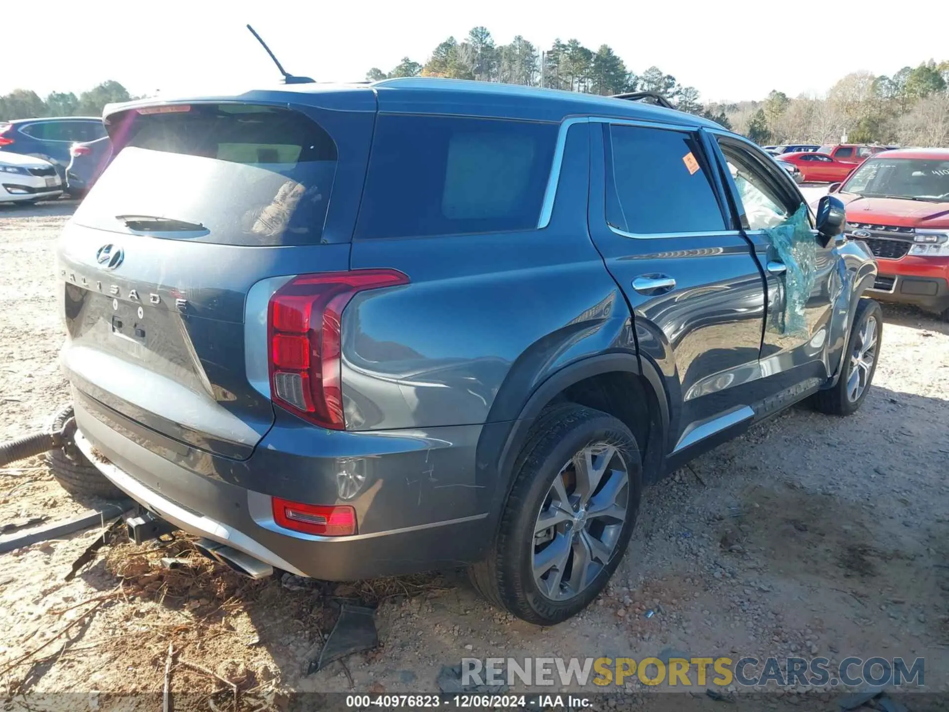 4 Фотография поврежденного автомобиля KM8R34HE0MU259880 HYUNDAI PALISADE 2021