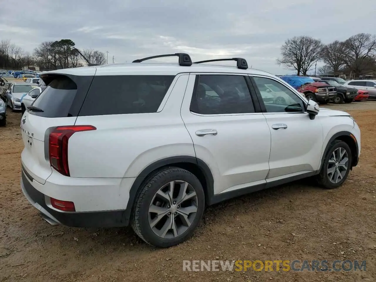 3 Фотография поврежденного автомобиля KM8R34HE1MU195753 HYUNDAI PALISADE 2021