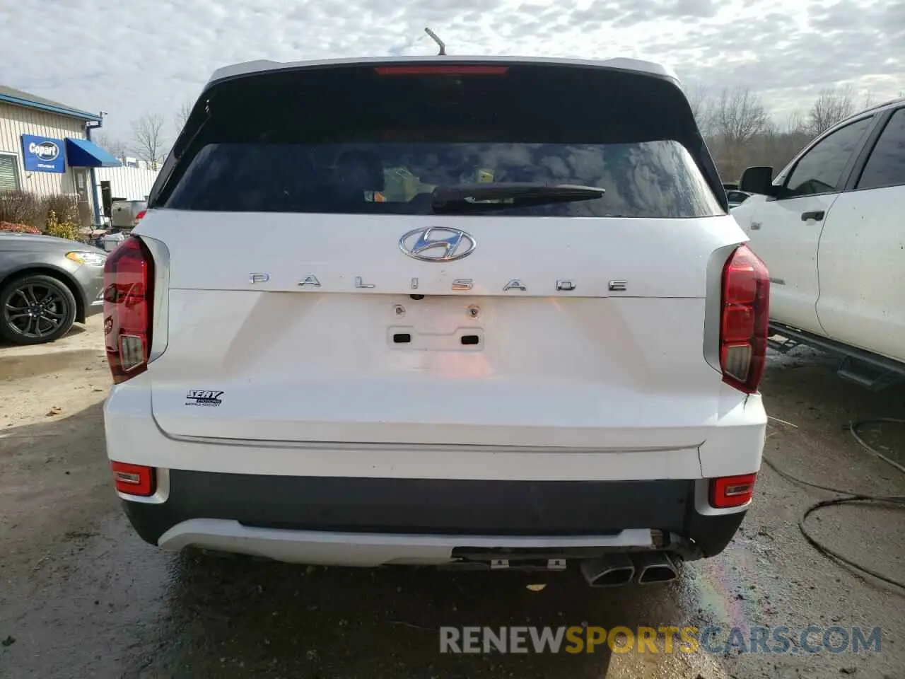 6 Фотография поврежденного автомобиля KM8R34HE3MU193504 HYUNDAI PALISADE 2021