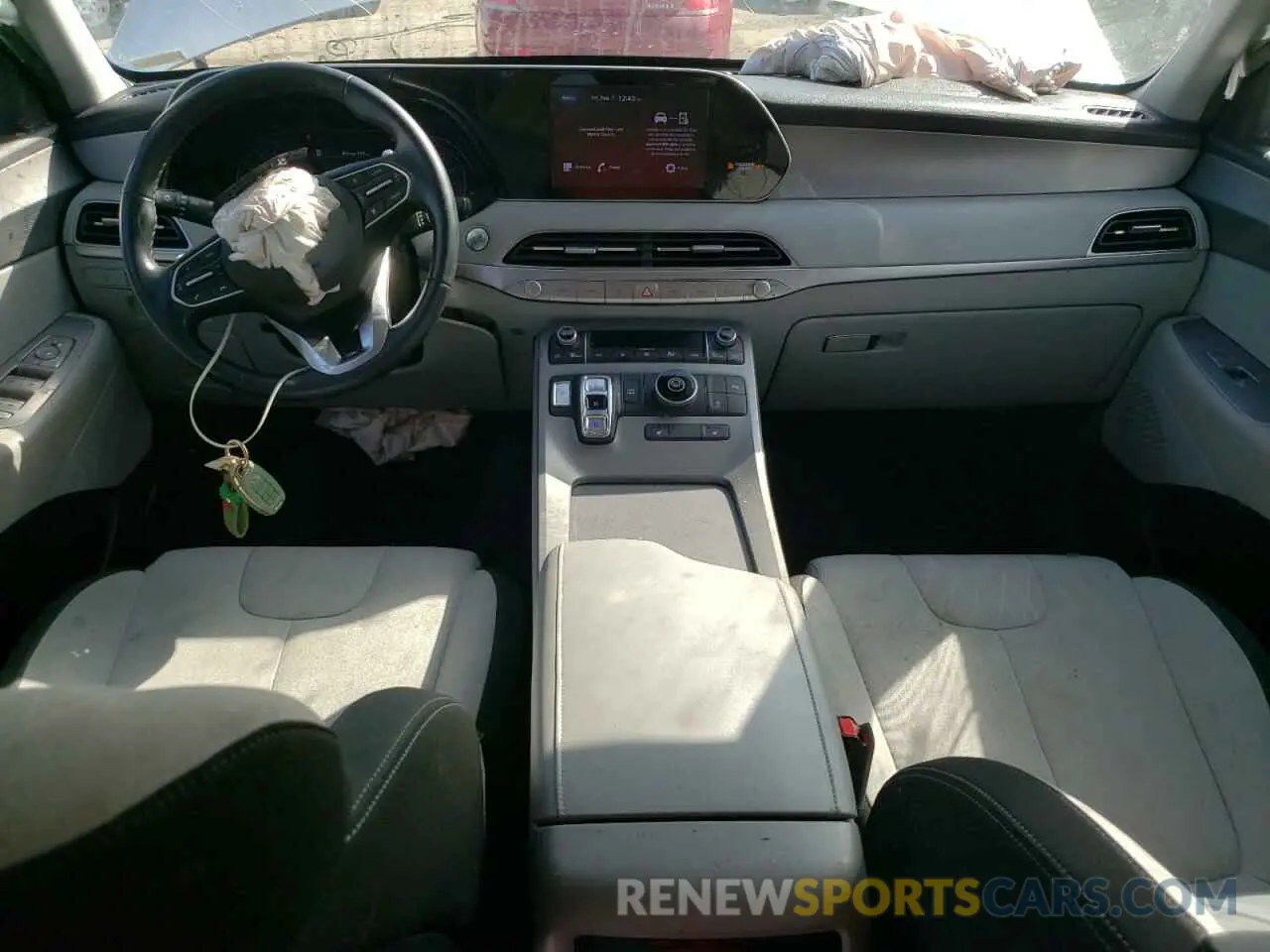 8 Фотография поврежденного автомобиля KM8R34HE3MU193504 HYUNDAI PALISADE 2021