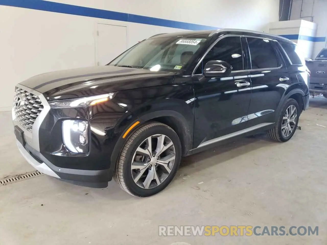 1 Photograph of a damaged car KM8R34HE3MU305282 HYUNDAI PALISADE 2021