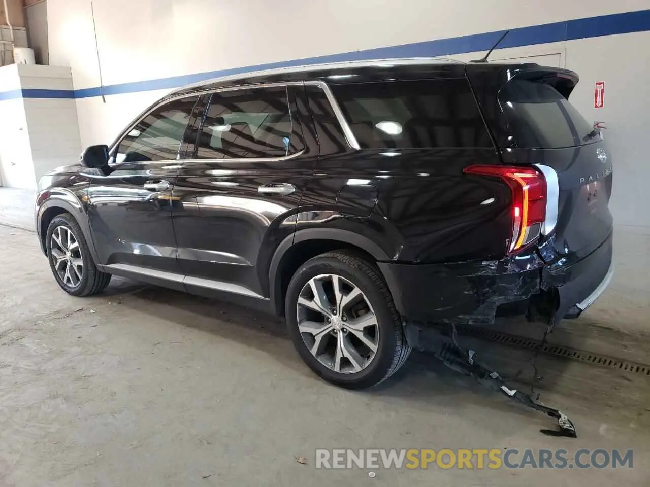 2 Photograph of a damaged car KM8R34HE3MU305282 HYUNDAI PALISADE 2021