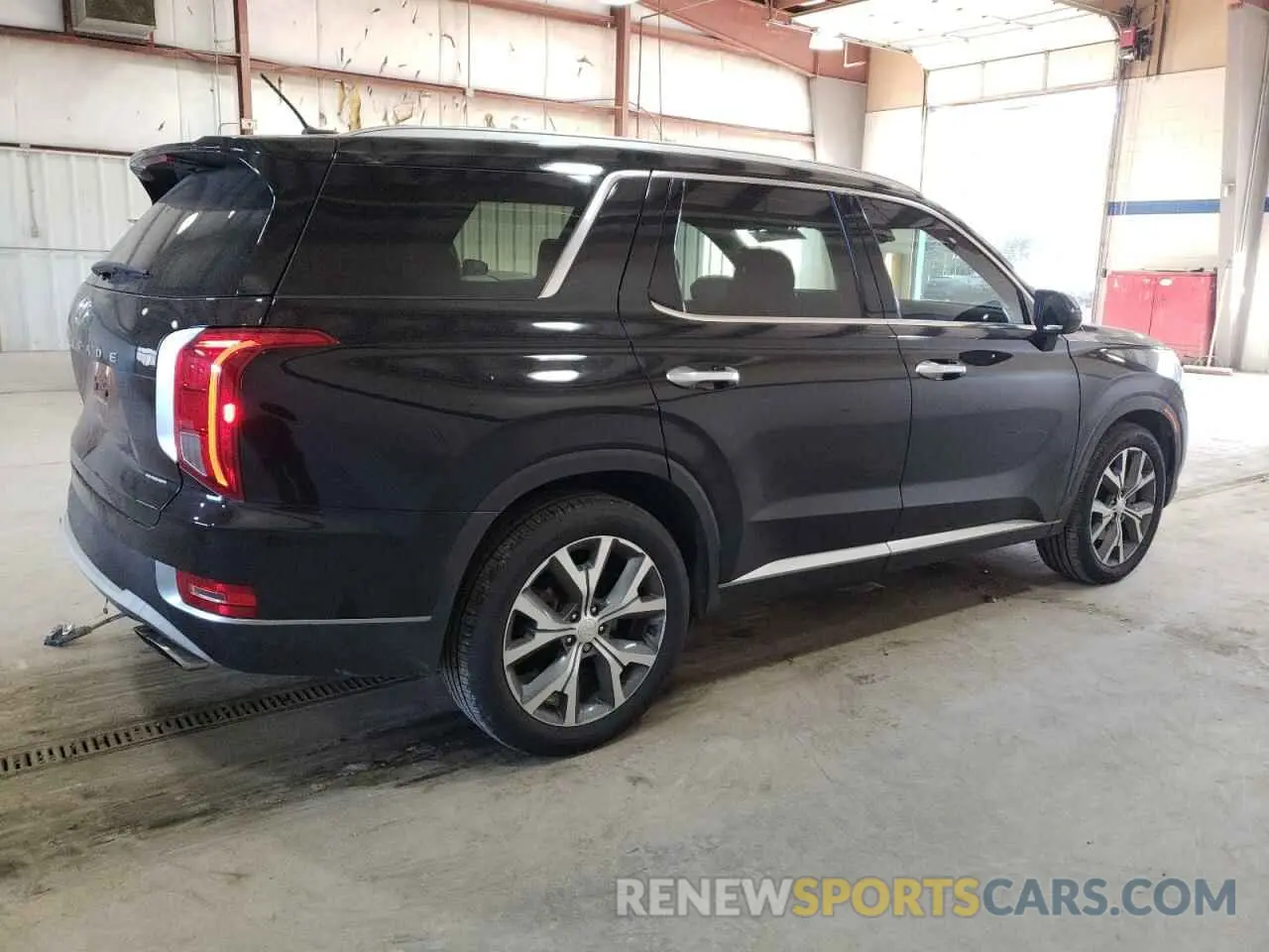 3 Photograph of a damaged car KM8R34HE3MU305282 HYUNDAI PALISADE 2021