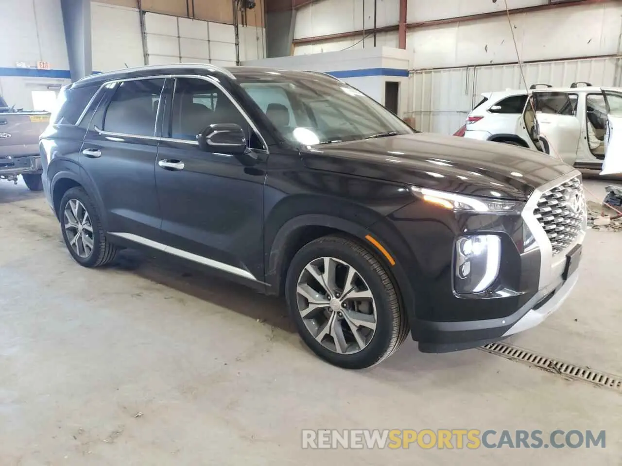 4 Photograph of a damaged car KM8R34HE3MU305282 HYUNDAI PALISADE 2021