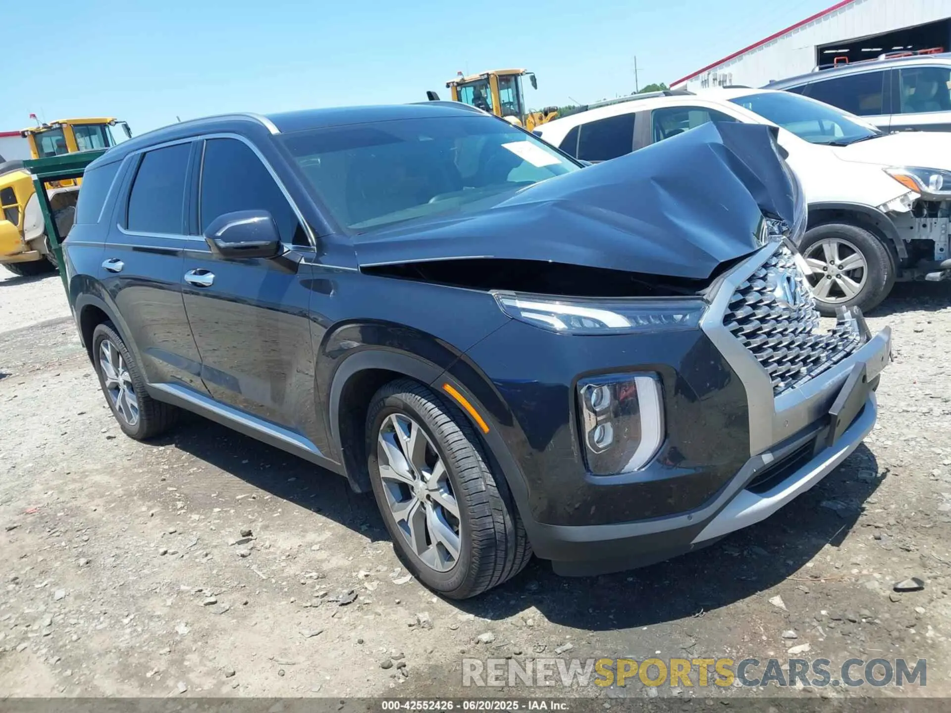 1 Фотография поврежденного автомобиля KM8R34HE4MU216532 HYUNDAI PALISADE 2021