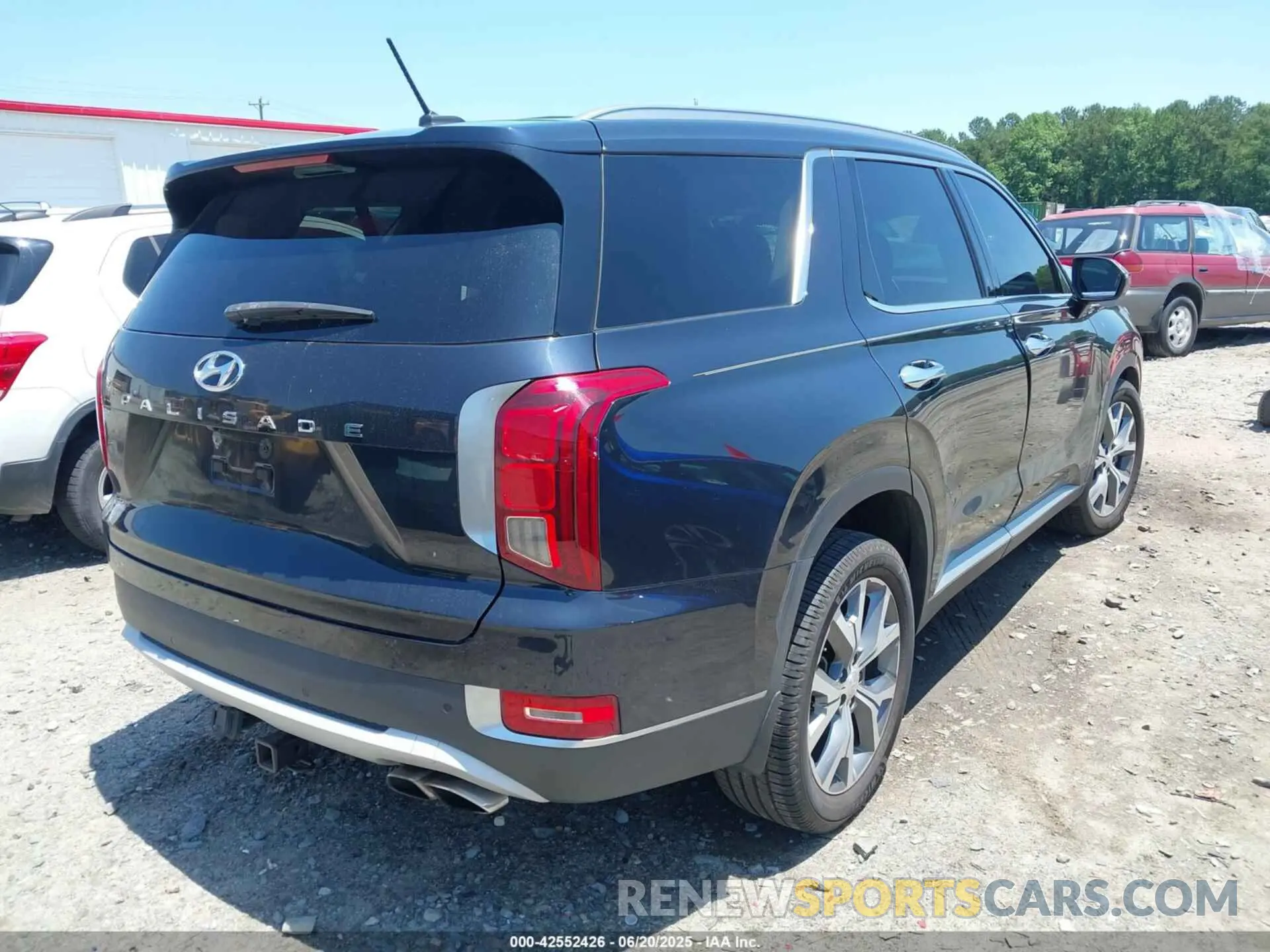 4 Фотография поврежденного автомобиля KM8R34HE4MU216532 HYUNDAI PALISADE 2021