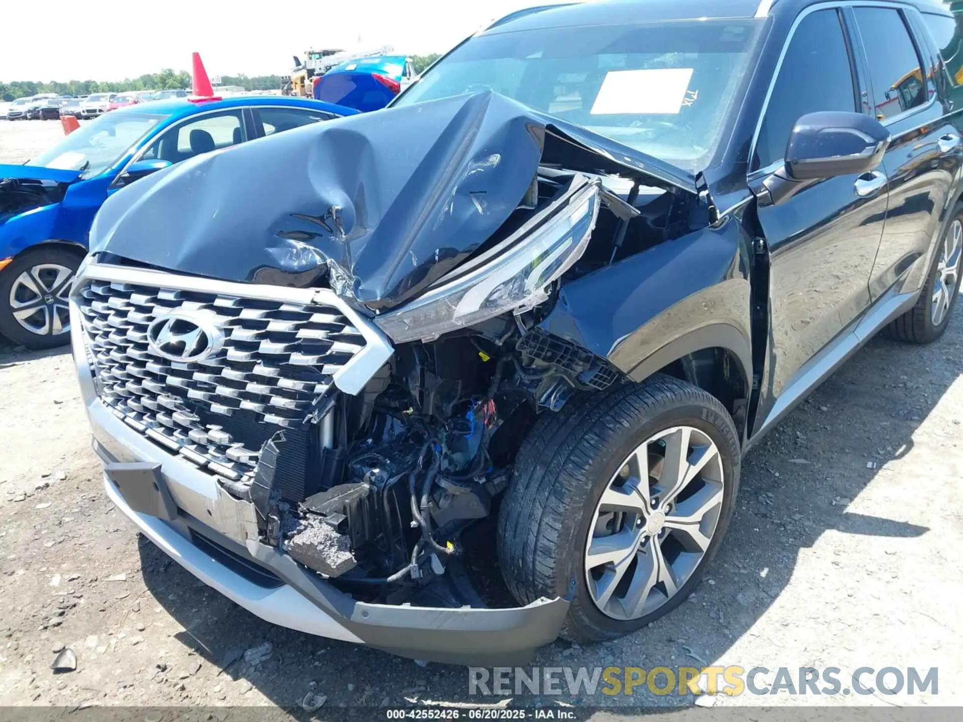 6 Фотография поврежденного автомобиля KM8R34HE4MU216532 HYUNDAI PALISADE 2021