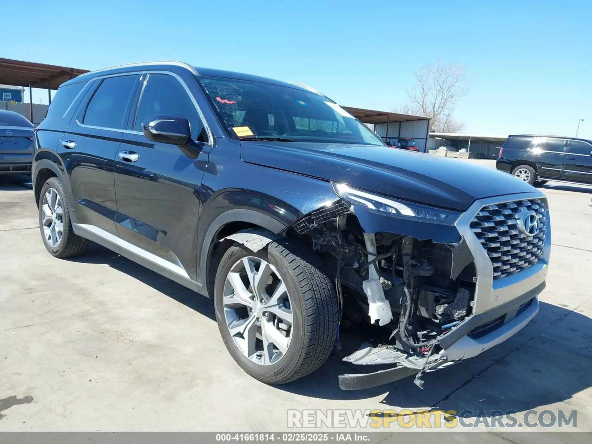 1 Фотография поврежденного автомобиля KM8R34HE5MU189101 HYUNDAI PALISADE 2021