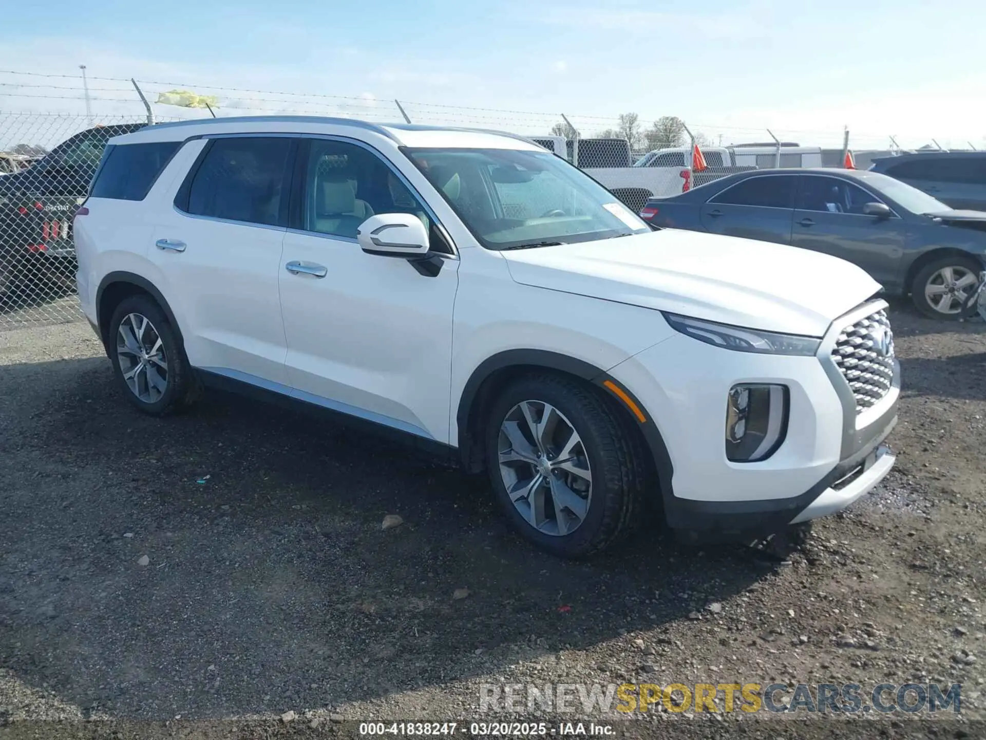1 Фотография поврежденного автомобиля KM8R34HE9MU321177 HYUNDAI PALISADE 2021