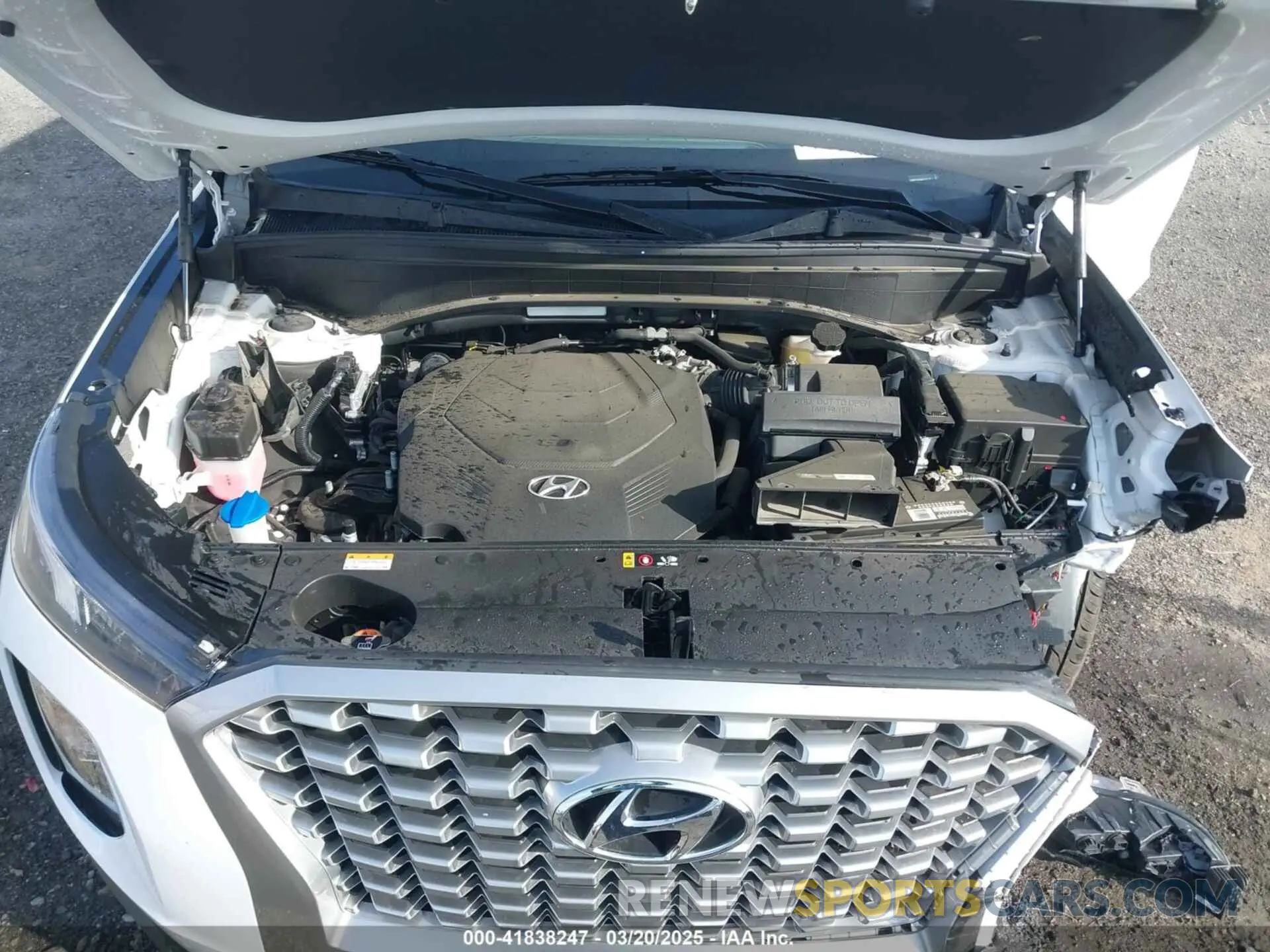 10 Фотография поврежденного автомобиля KM8R34HE9MU321177 HYUNDAI PALISADE 2021