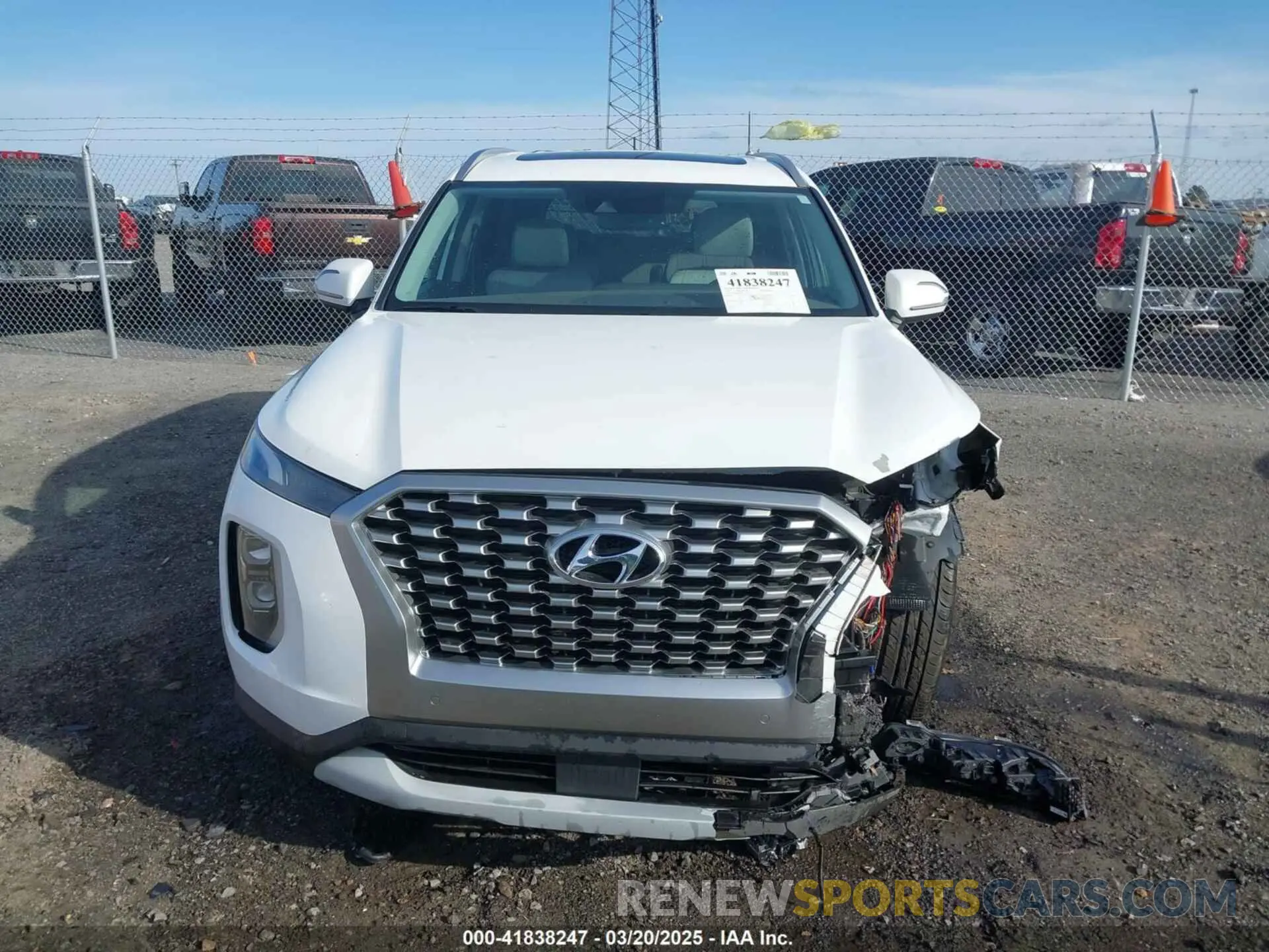 12 Фотография поврежденного автомобиля KM8R34HE9MU321177 HYUNDAI PALISADE 2021