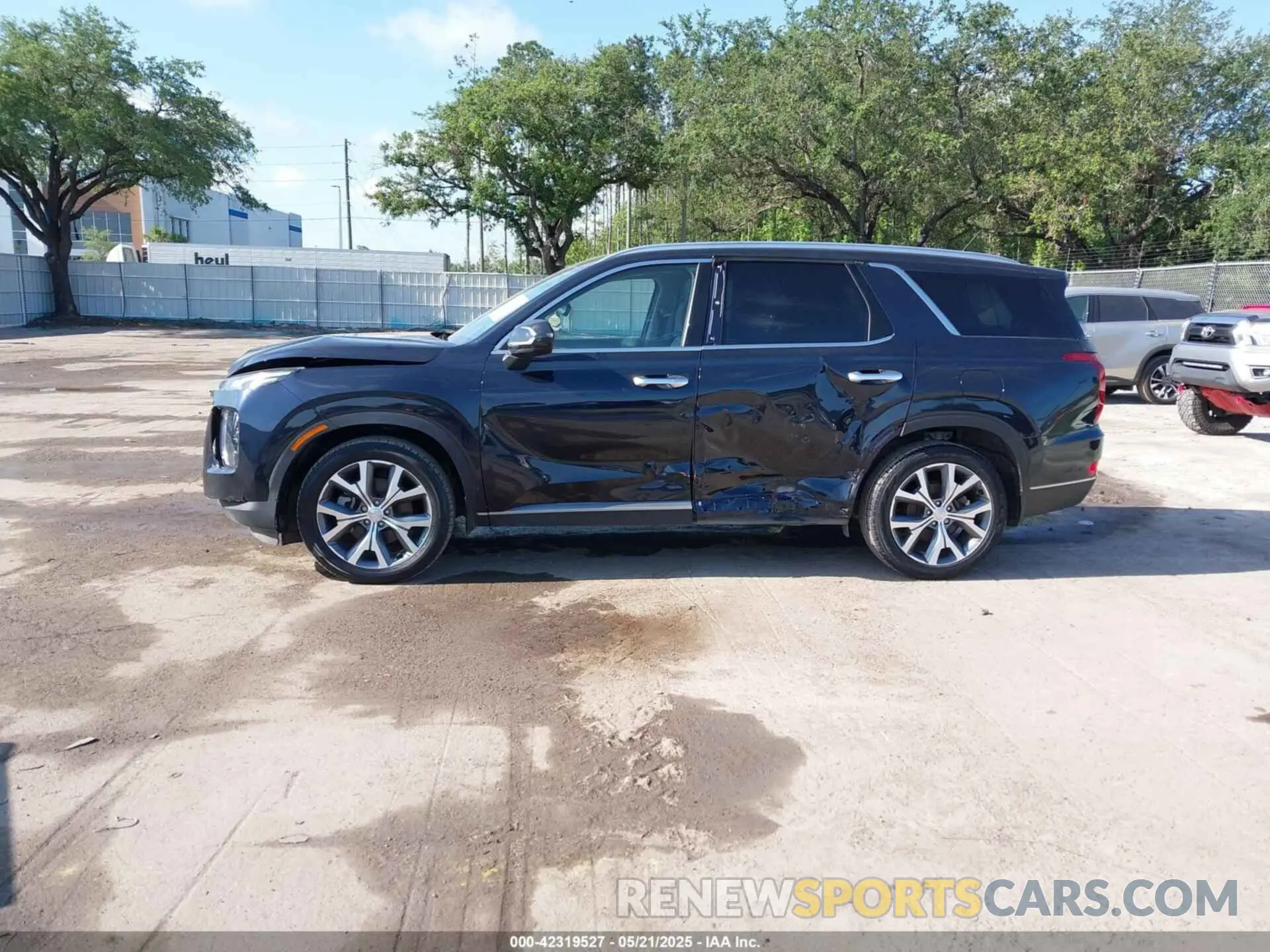 13 Фотография поврежденного автомобиля KM8R34HEXMU227132 HYUNDAI PALISADE 2021