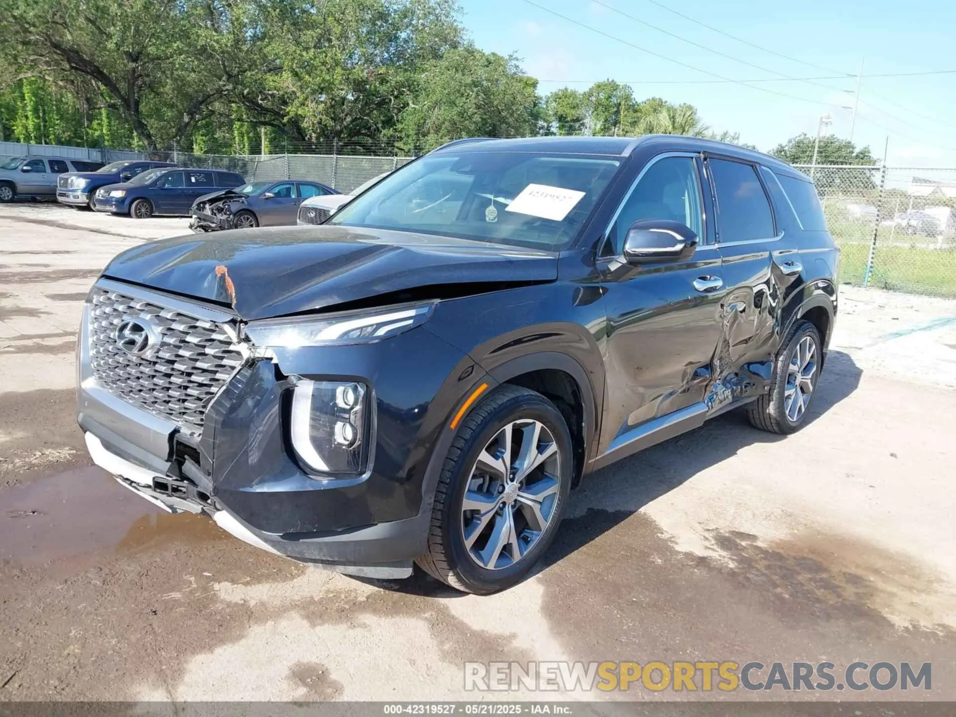 6 Фотография поврежденного автомобиля KM8R34HEXMU227132 HYUNDAI PALISADE 2021