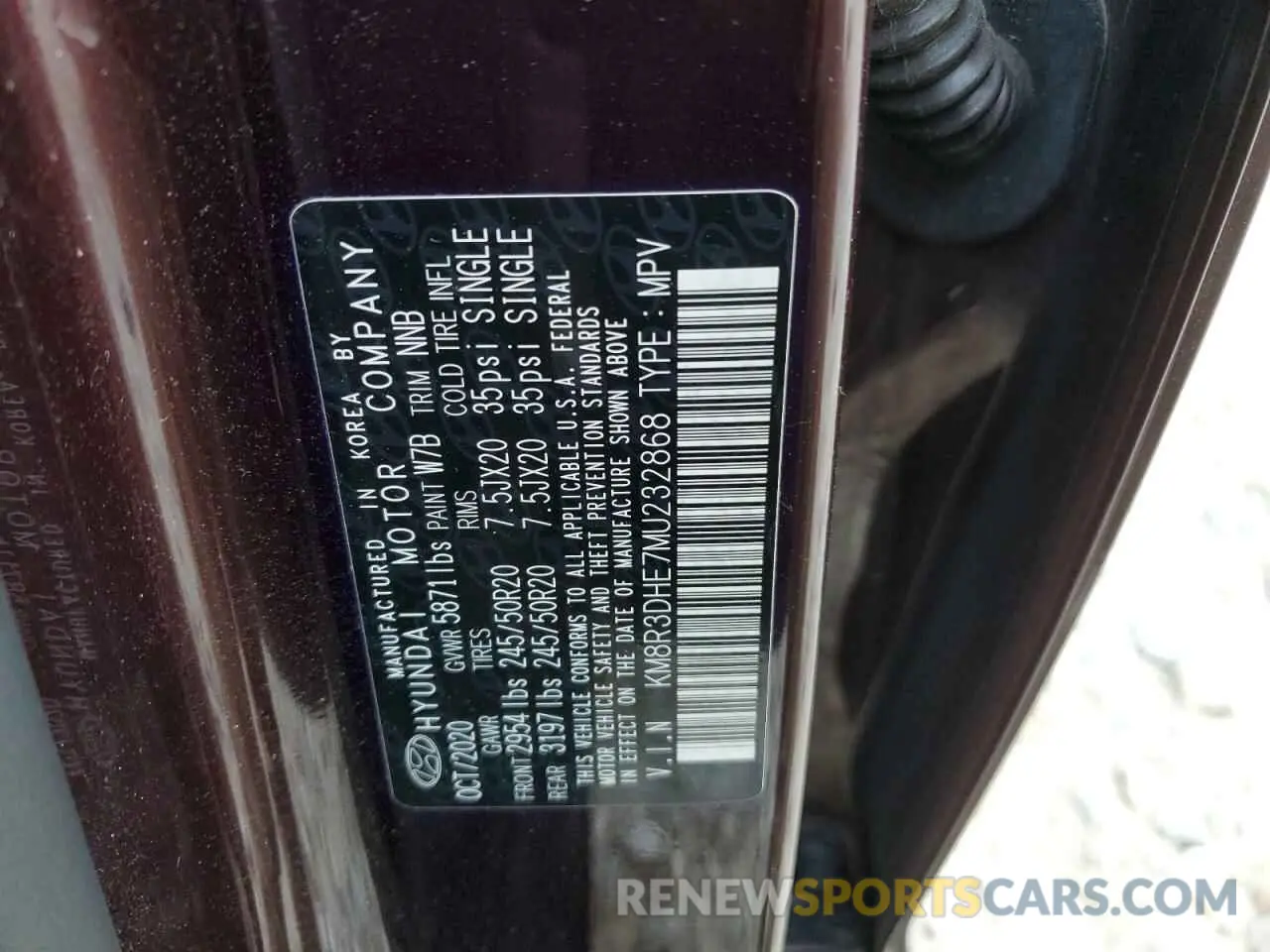 14 Фотография поврежденного автомобиля KM8R3DHE7MU232868 HYUNDAI PALISADE 2021