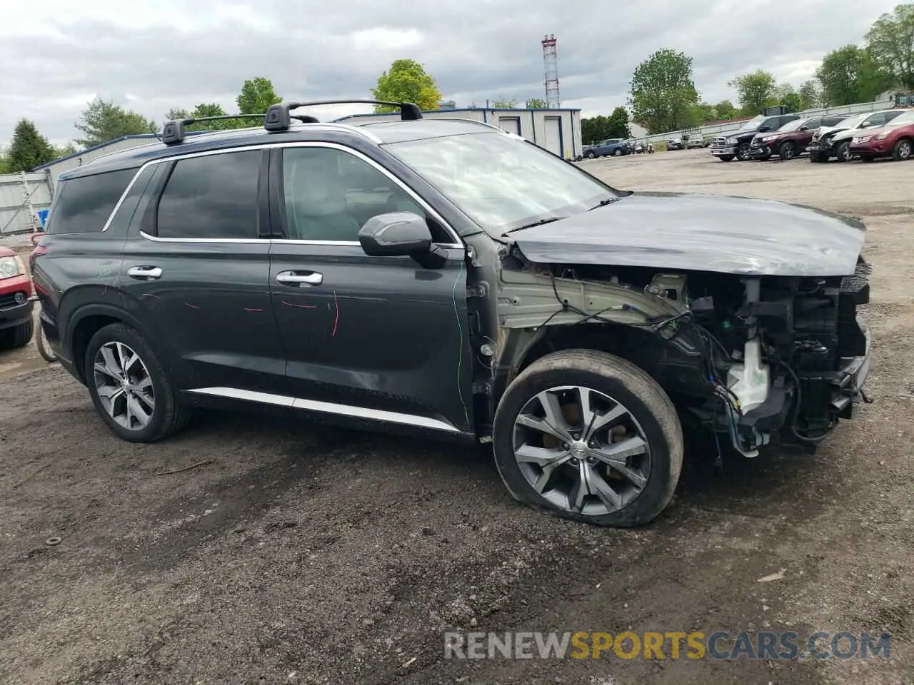 4 Photograph of a damaged car KM8R3DHEXMU202831 HYUNDAI PALISADE 2021