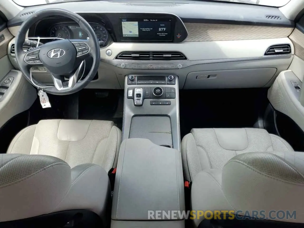 8 Фотография поврежденного автомобиля KM8R44HE0MU245233 HYUNDAI PALISADE 2021