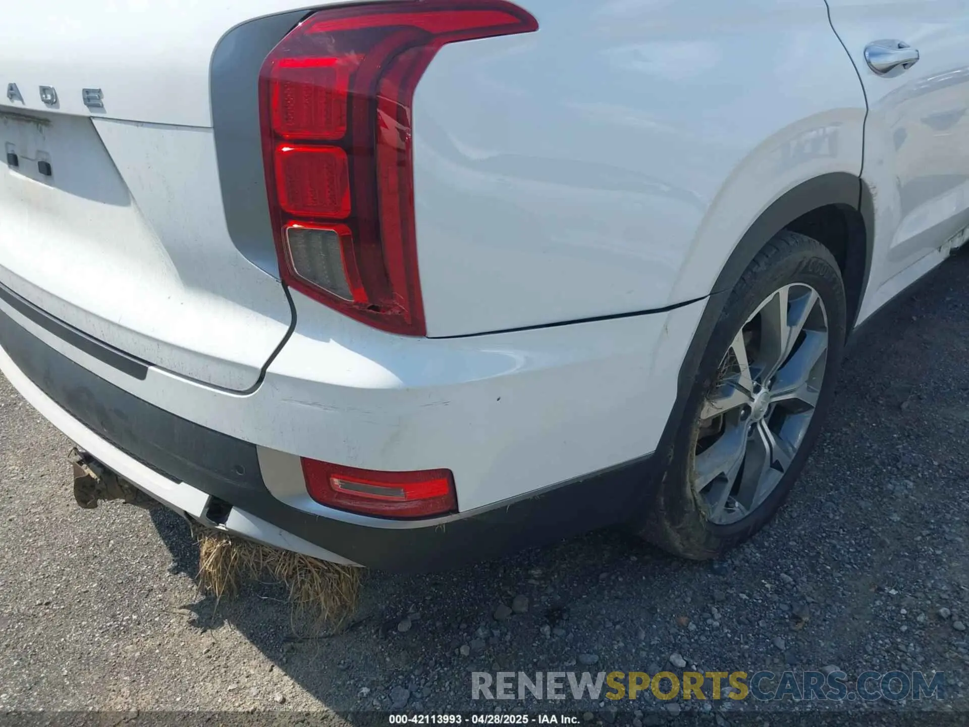 19 Photograph of a damaged car KM8R44HE1MU208515 HYUNDAI PALISADE 2021