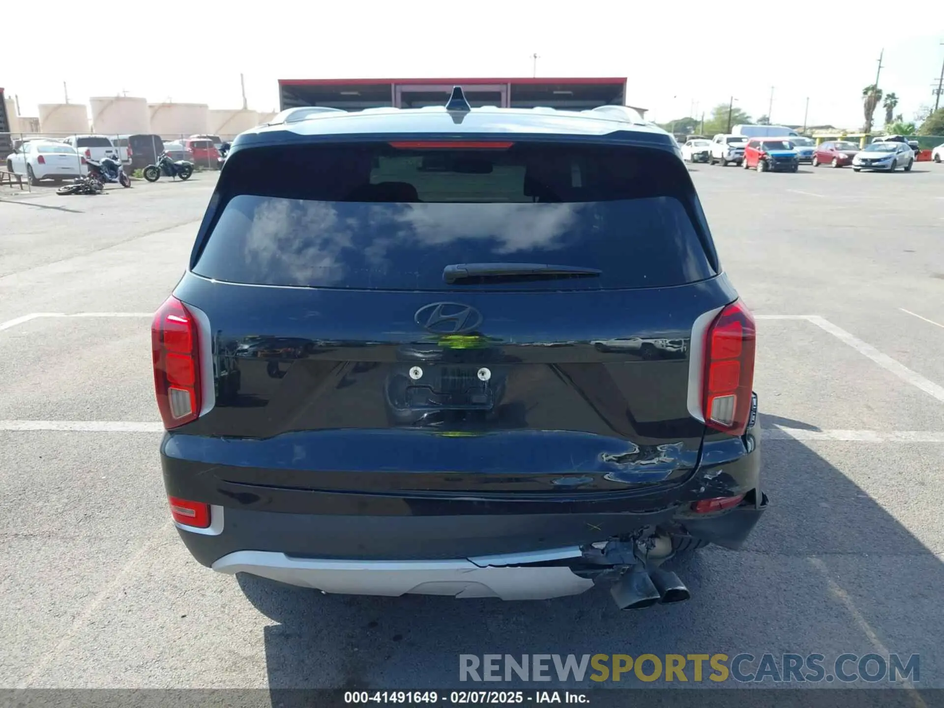 16 Photograph of a damaged car KM8R44HE1MU235276 HYUNDAI PALISADE 2021