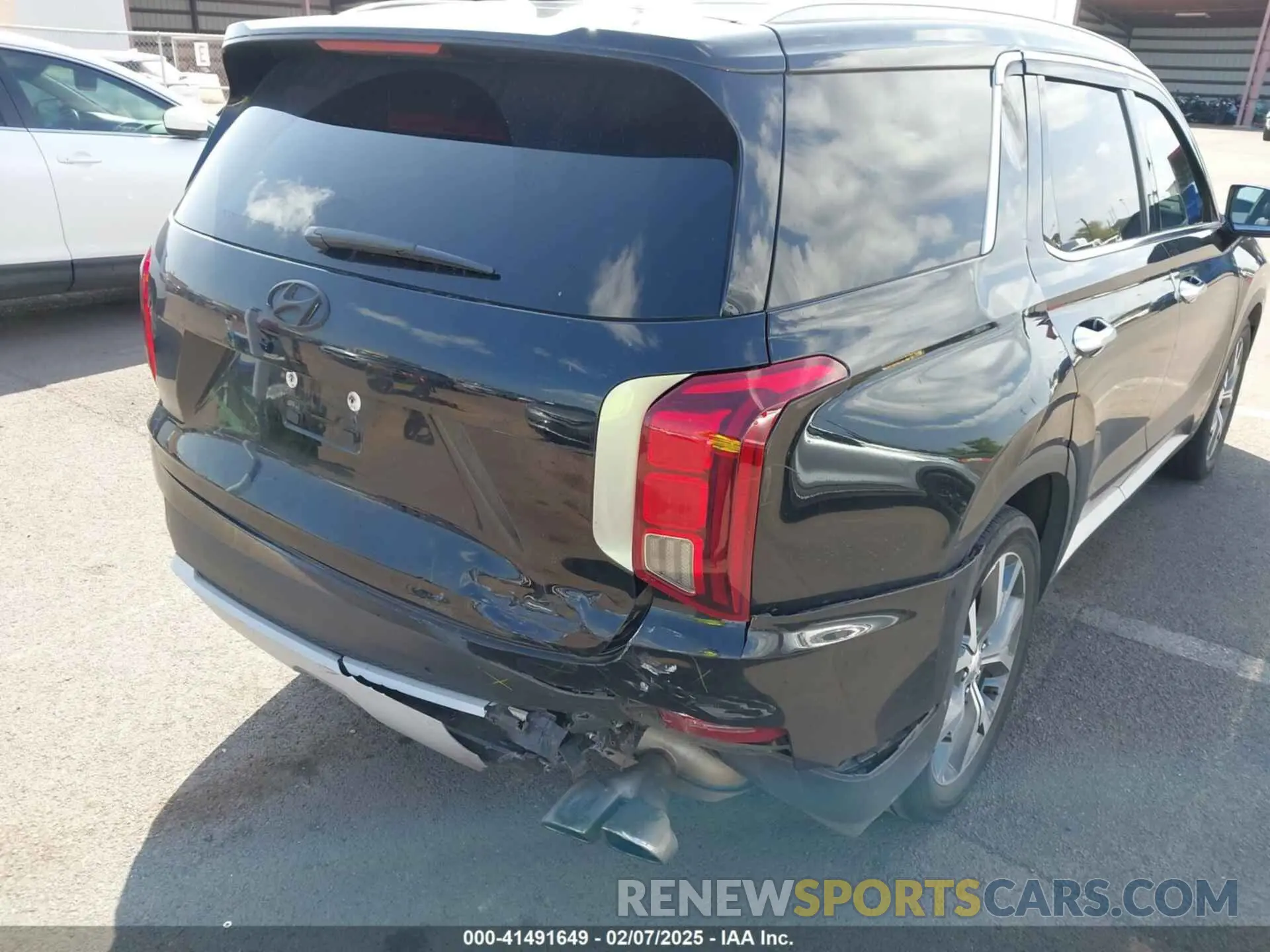 6 Photograph of a damaged car KM8R44HE1MU235276 HYUNDAI PALISADE 2021