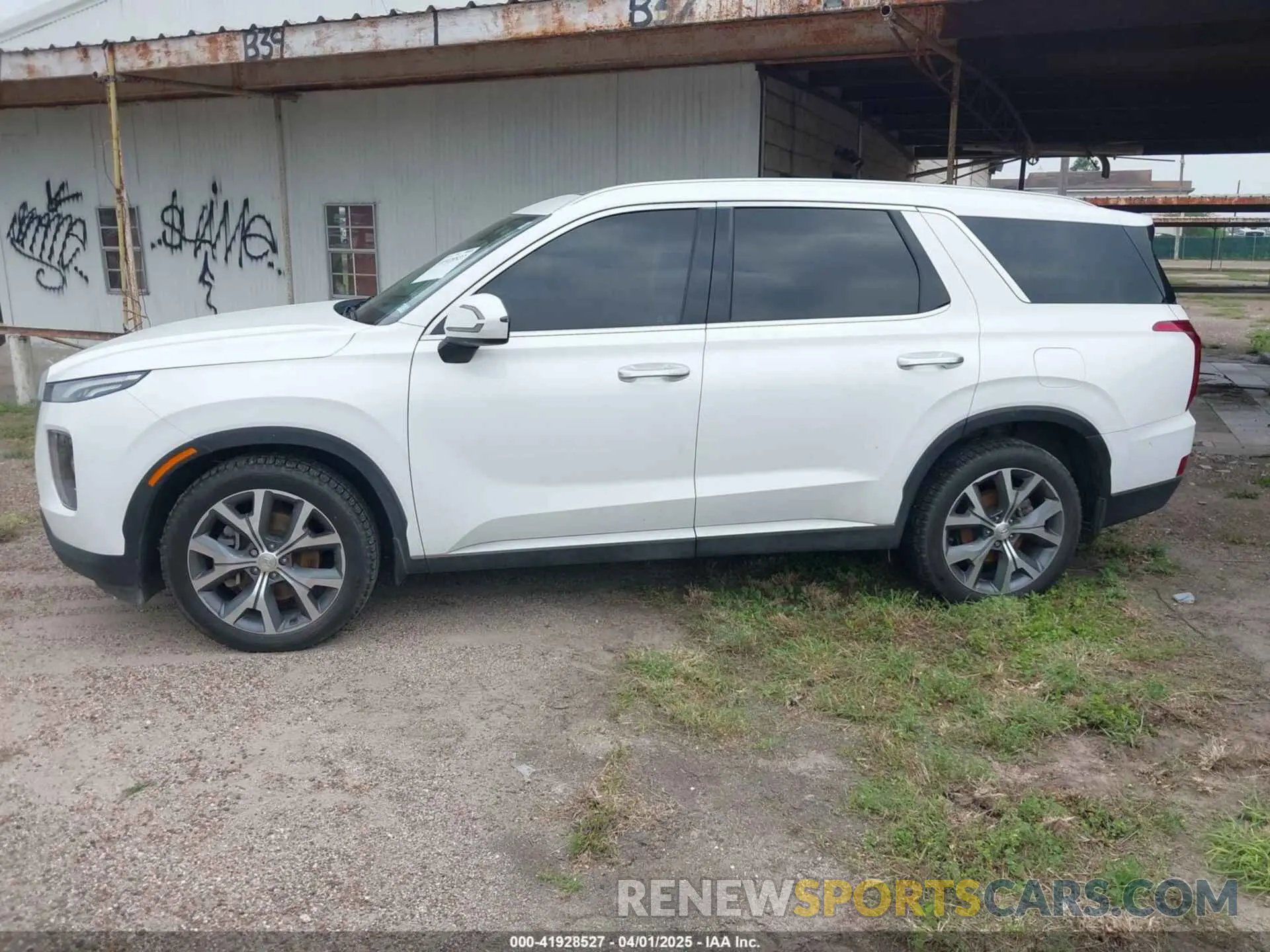 14 Photograph of a damaged car KM8R44HE1MU268343 HYUNDAI PALISADE 2021