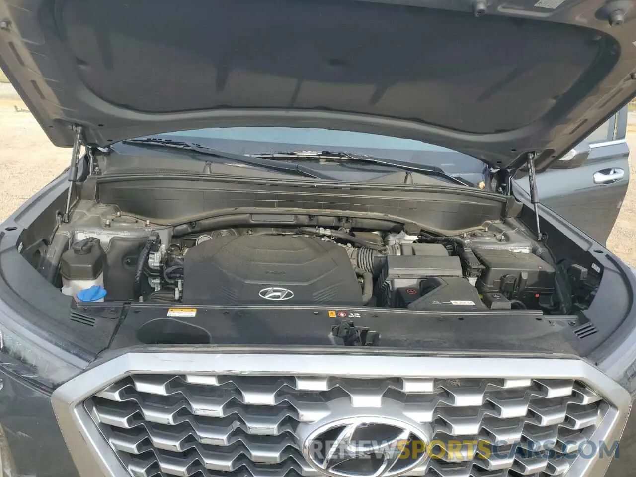 12 Photograph of a damaged car KM8R44HE2MU256718 HYUNDAI PALISADE 2021
