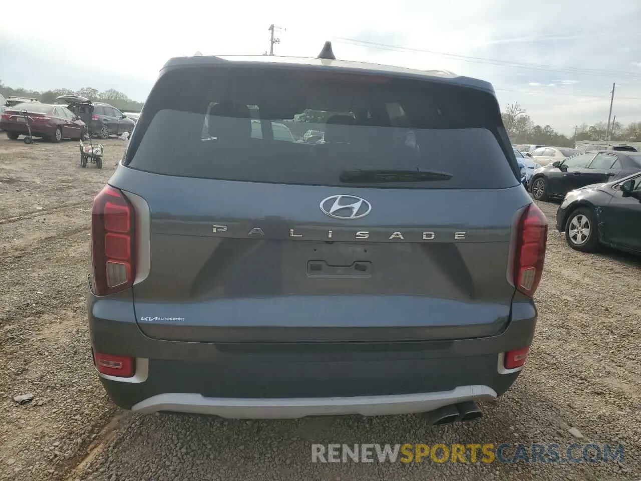 6 Photograph of a damaged car KM8R44HE2MU256718 HYUNDAI PALISADE 2021