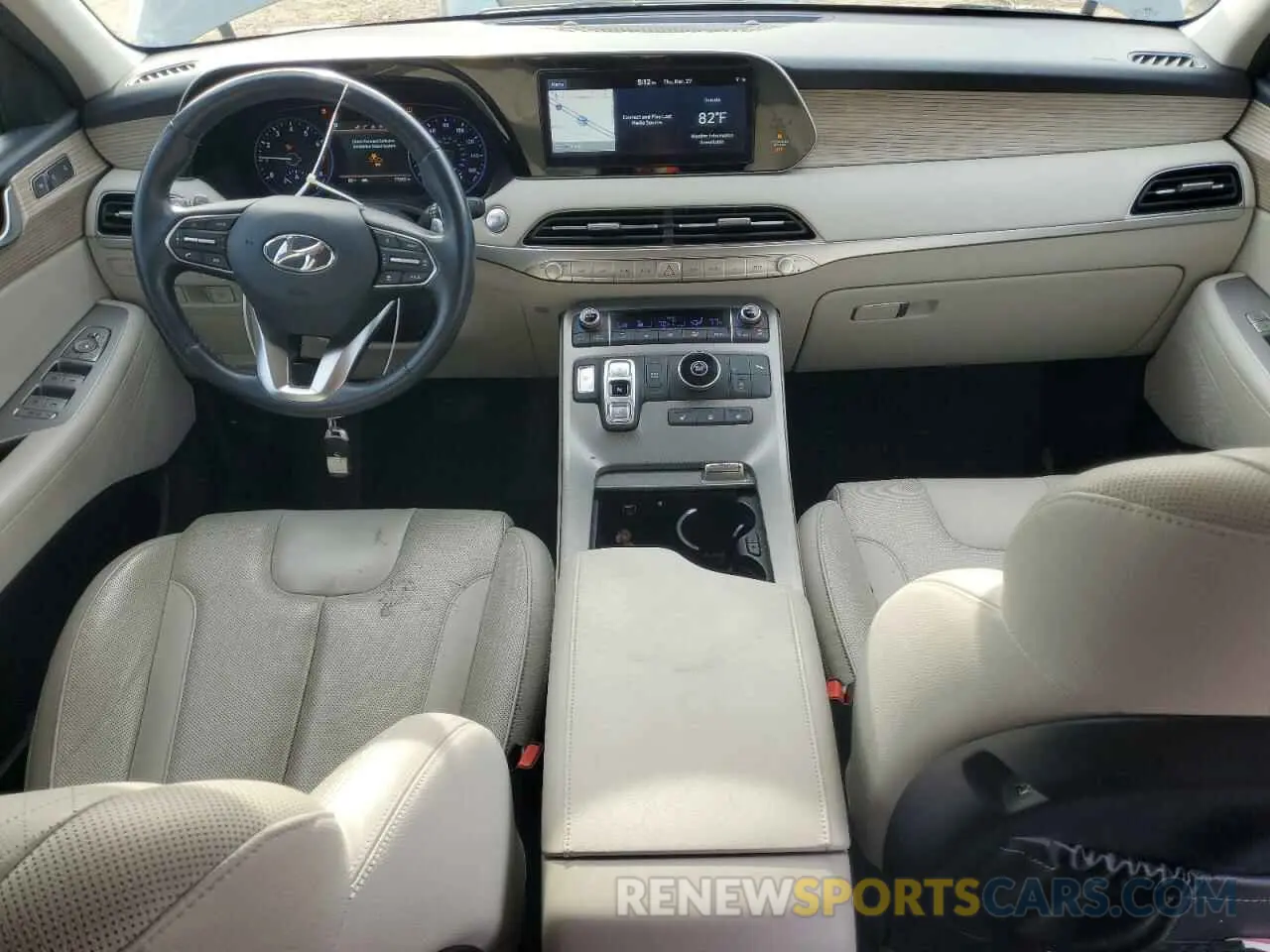 8 Photograph of a damaged car KM8R44HE2MU256718 HYUNDAI PALISADE 2021