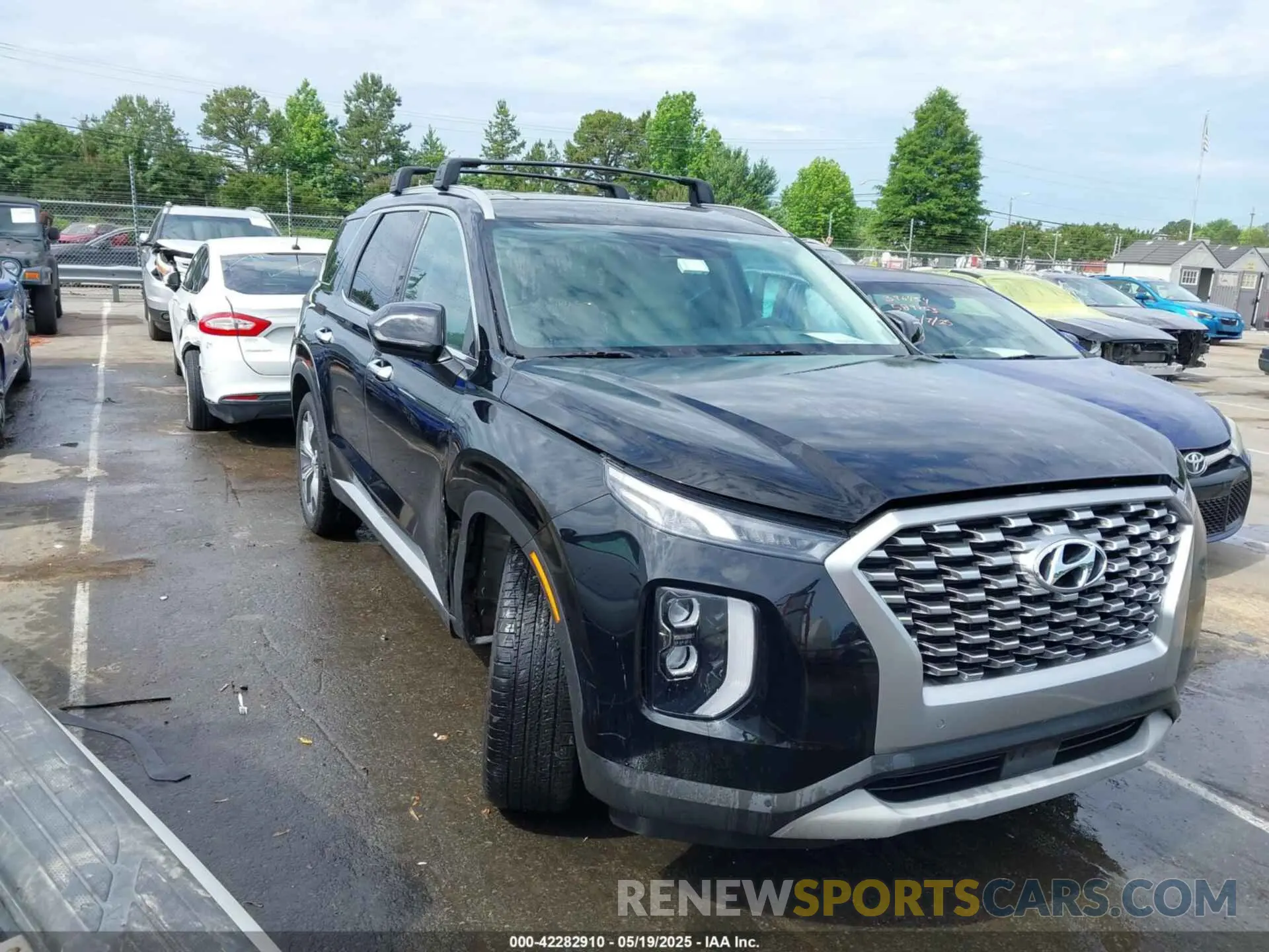 1 Фотография поврежденного автомобиля KM8R44HE3MU322600 HYUNDAI PALISADE 2021