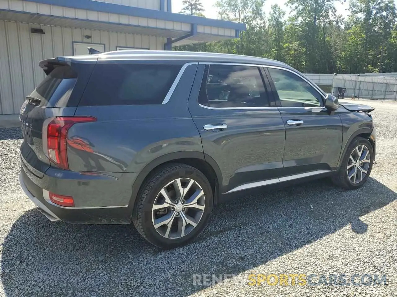 3 Фотография поврежденного автомобиля KM8R44HE4MU238804 HYUNDAI PALISADE 2021