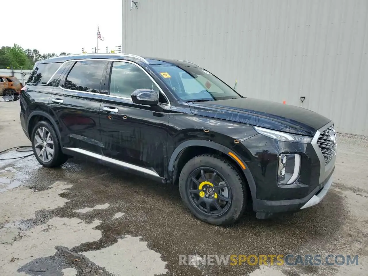 4 Фотография поврежденного автомобиля KM8R44HE4MU255845 HYUNDAI PALISADE 2021