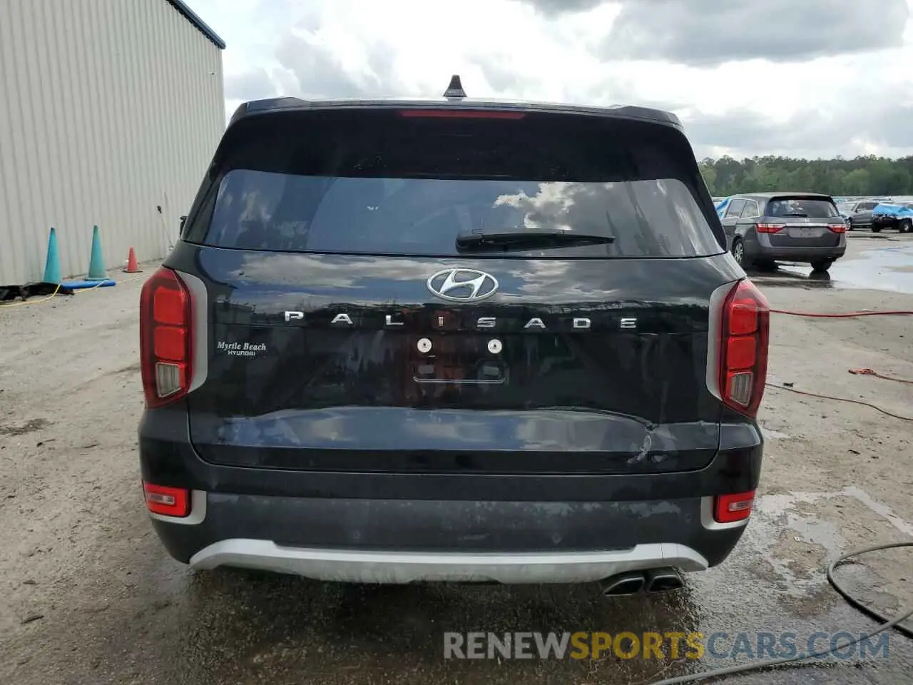 6 Фотография поврежденного автомобиля KM8R44HE4MU255845 HYUNDAI PALISADE 2021