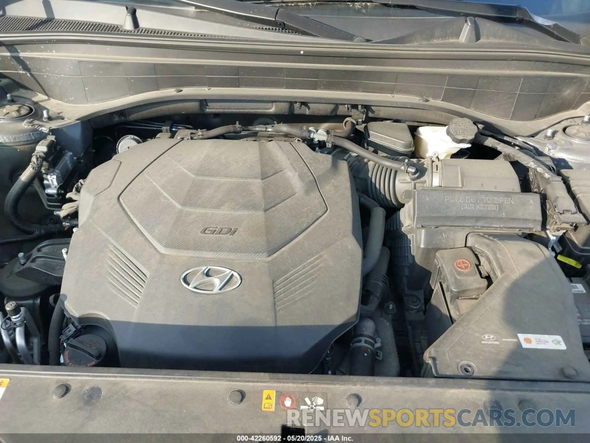 10 Фотография поврежденного автомобиля KM8R44HE5MU238309 HYUNDAI PALISADE 2021