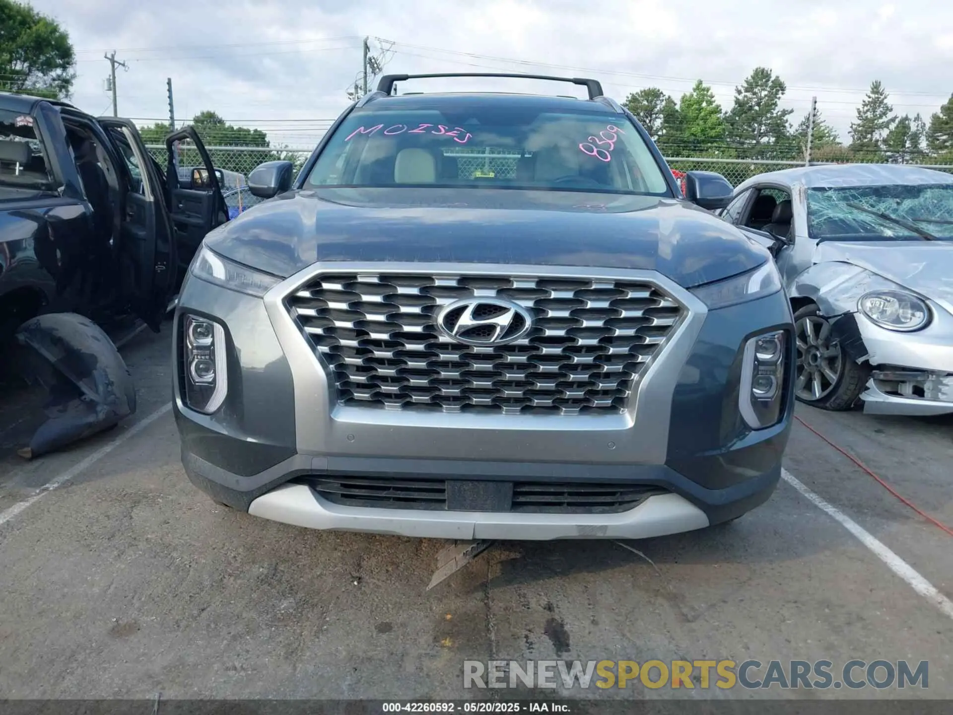 12 Фотография поврежденного автомобиля KM8R44HE5MU238309 HYUNDAI PALISADE 2021