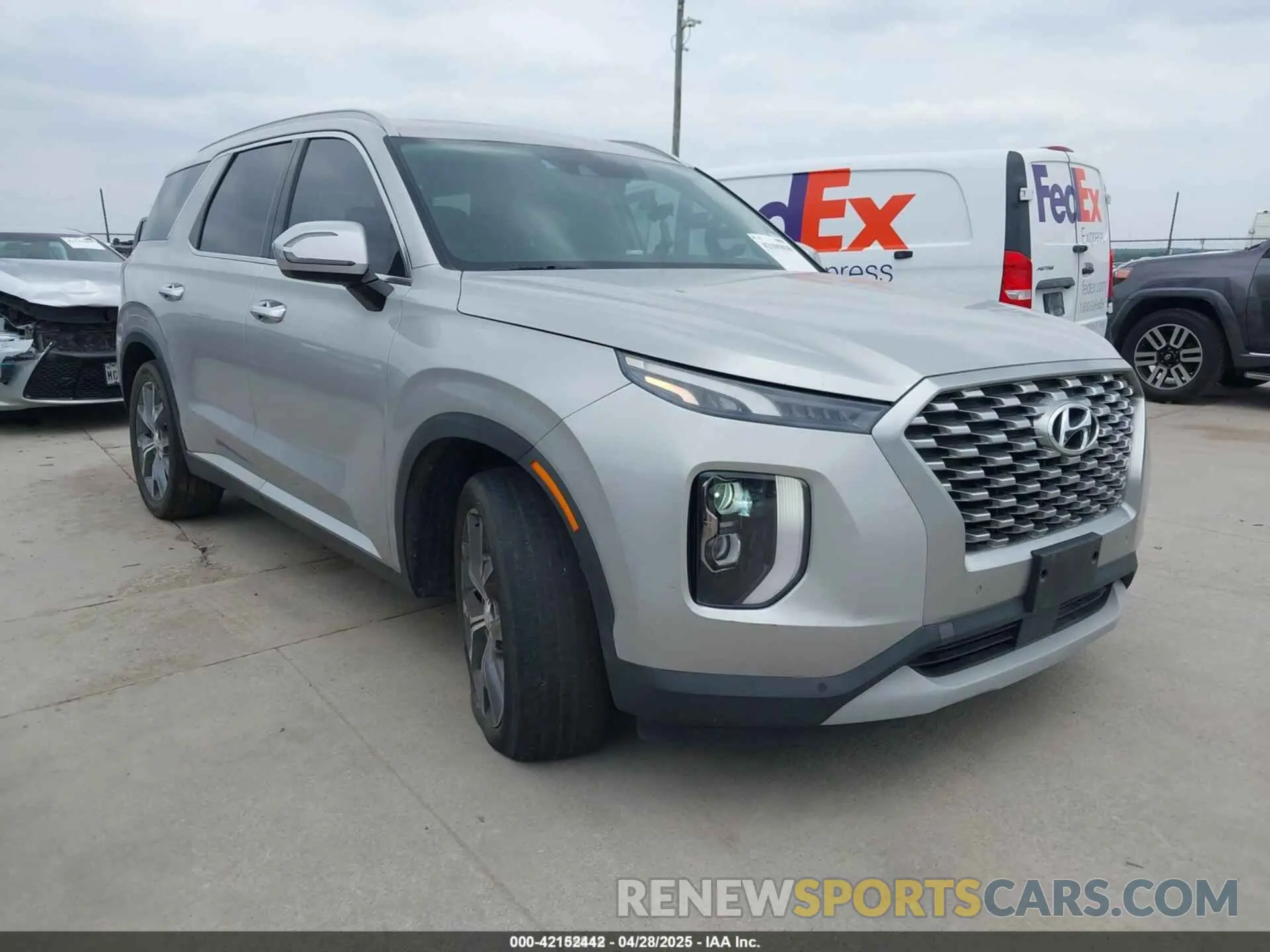 1 Фотография поврежденного автомобиля KM8R44HE9MU305235 HYUNDAI PALISADE 2021